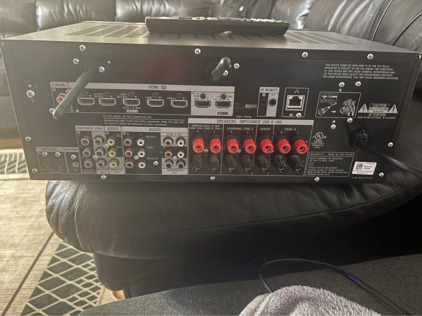 Sony Multi Channel AV Receiver STR-DH590 - photo 2