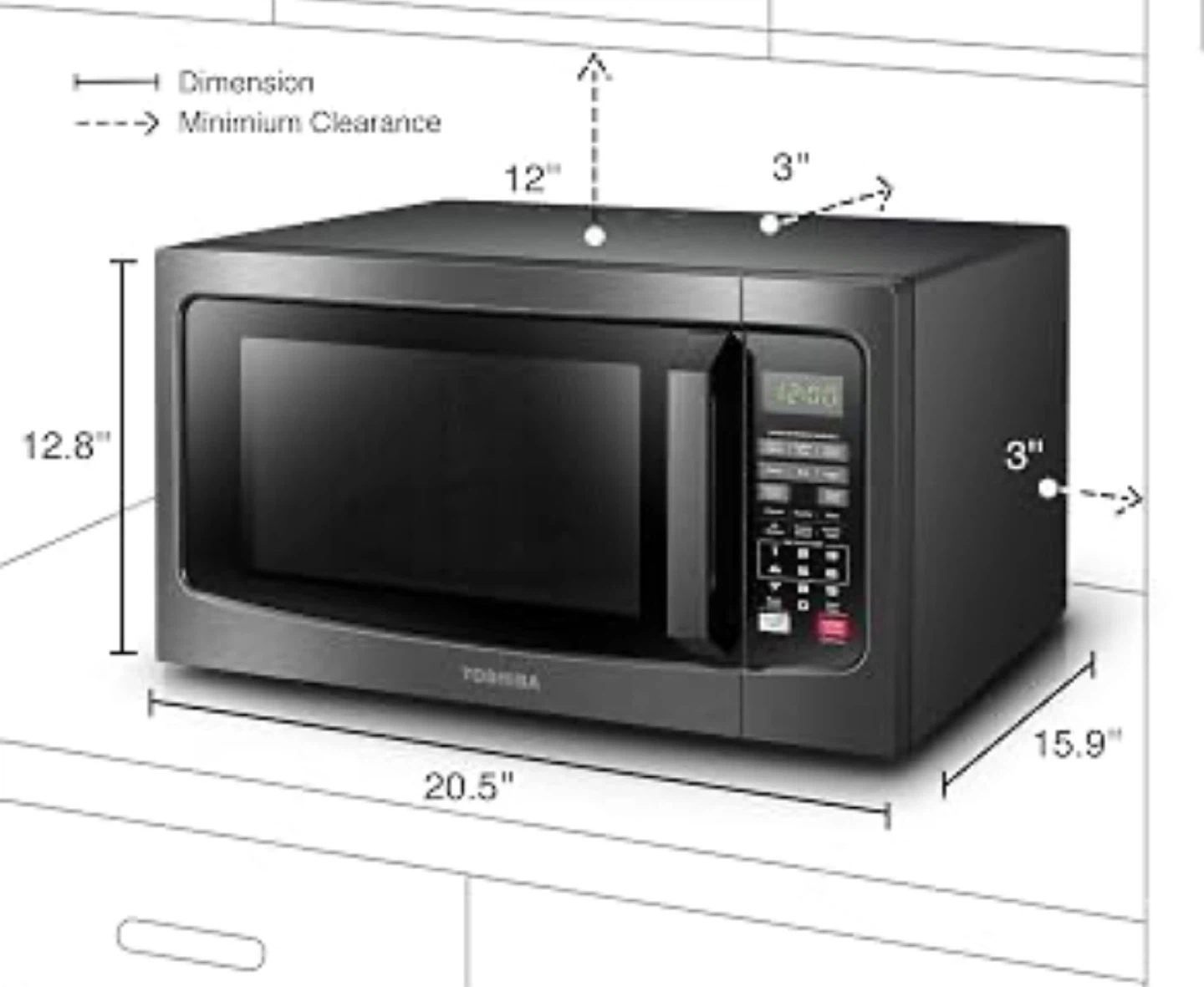 Toshiba Microwave Oven - photo 2