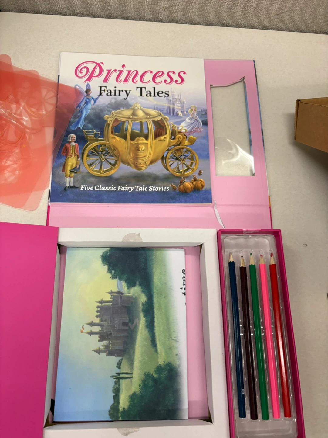 2 kits - Princess Fairy Tales Story/Stencils Kit and Spirals Kit - photo 5