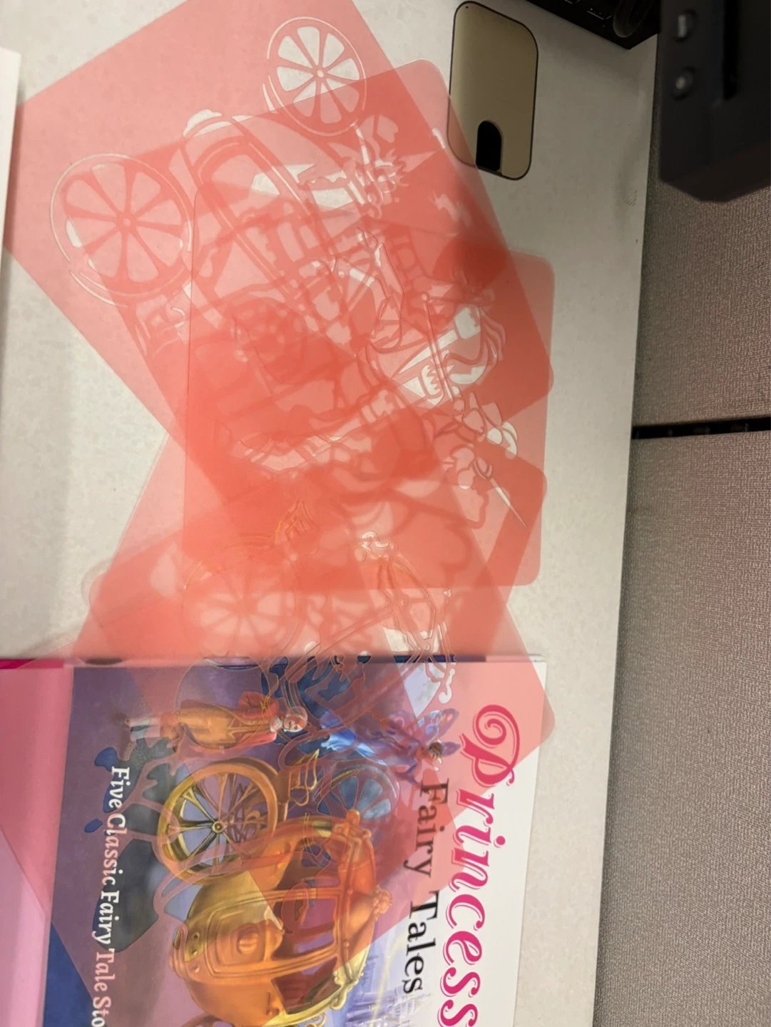 2 kits - Princess Fairy Tales Story/Stencils Kit and Spirals Kit - photo 3