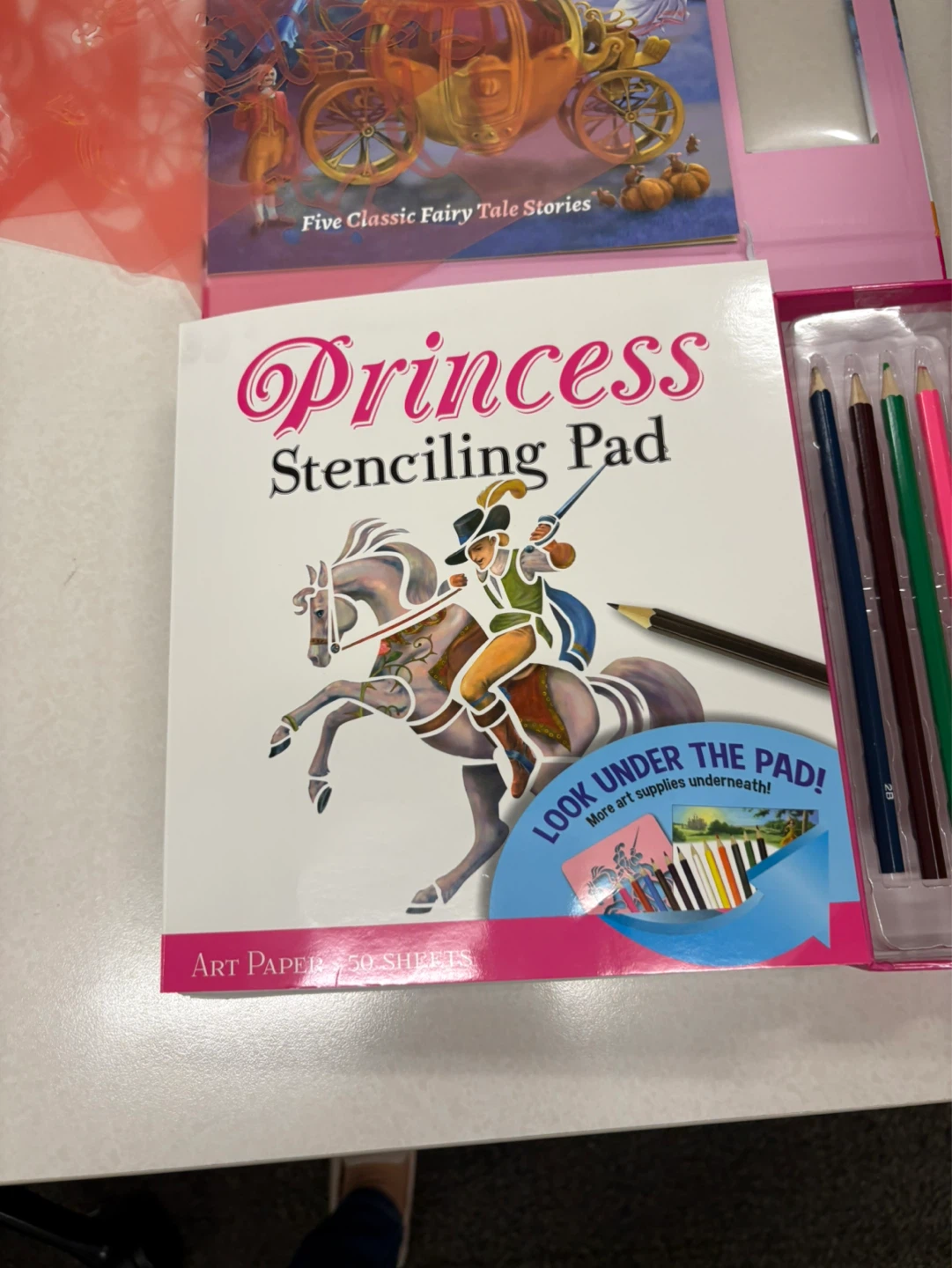 2 kits - Princess Fairy Tales Story/Stencils Kit and Spirals Kit - photo 2