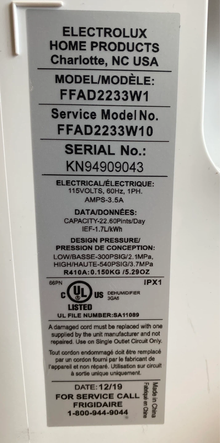 Dehumidifier, new - photo 2