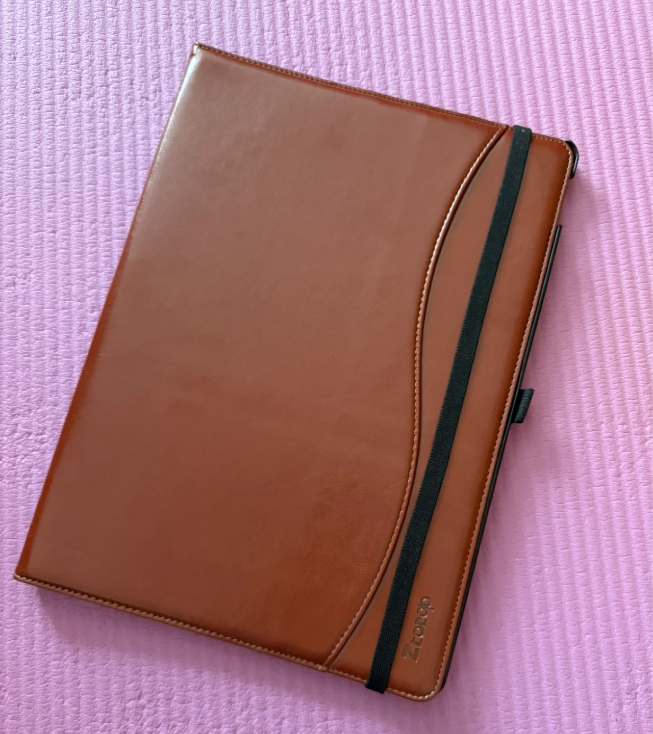 ⚽️Ztotop Brown Leather Tablet Case