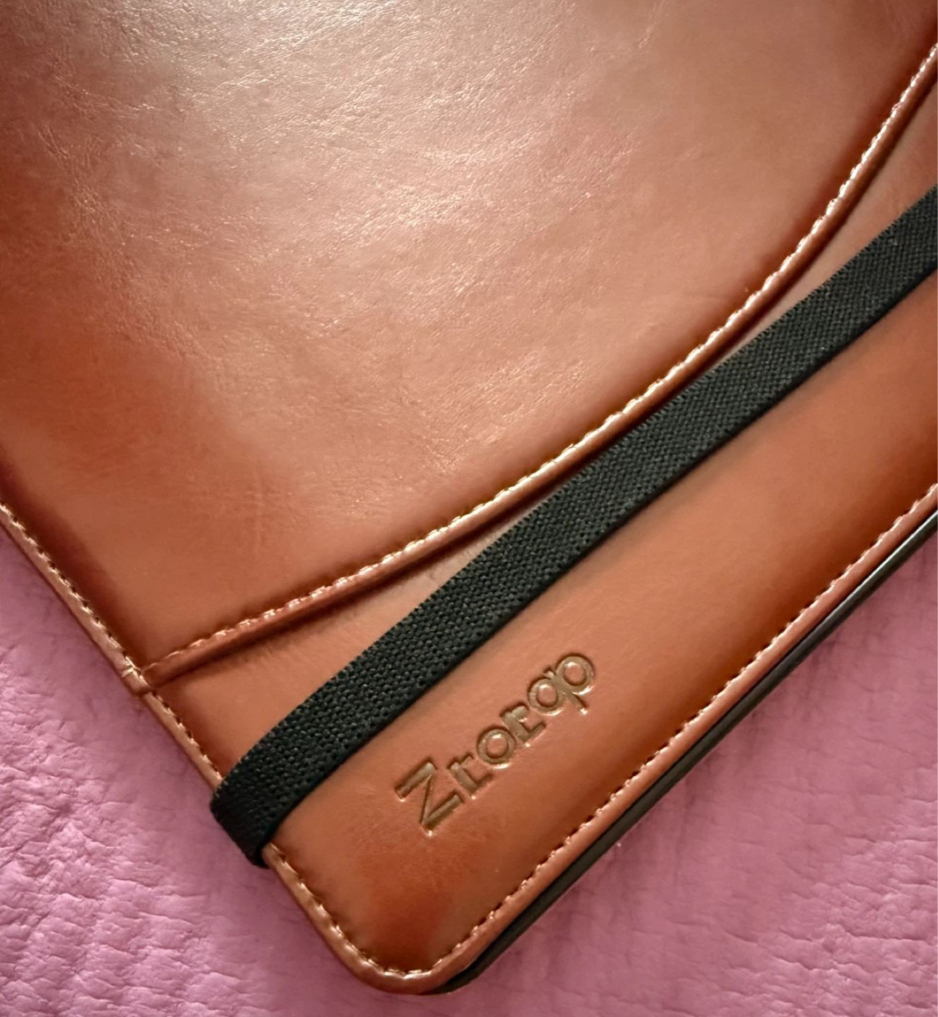 ⚽️Ztotop Brown Leather Tablet Case - photo 2