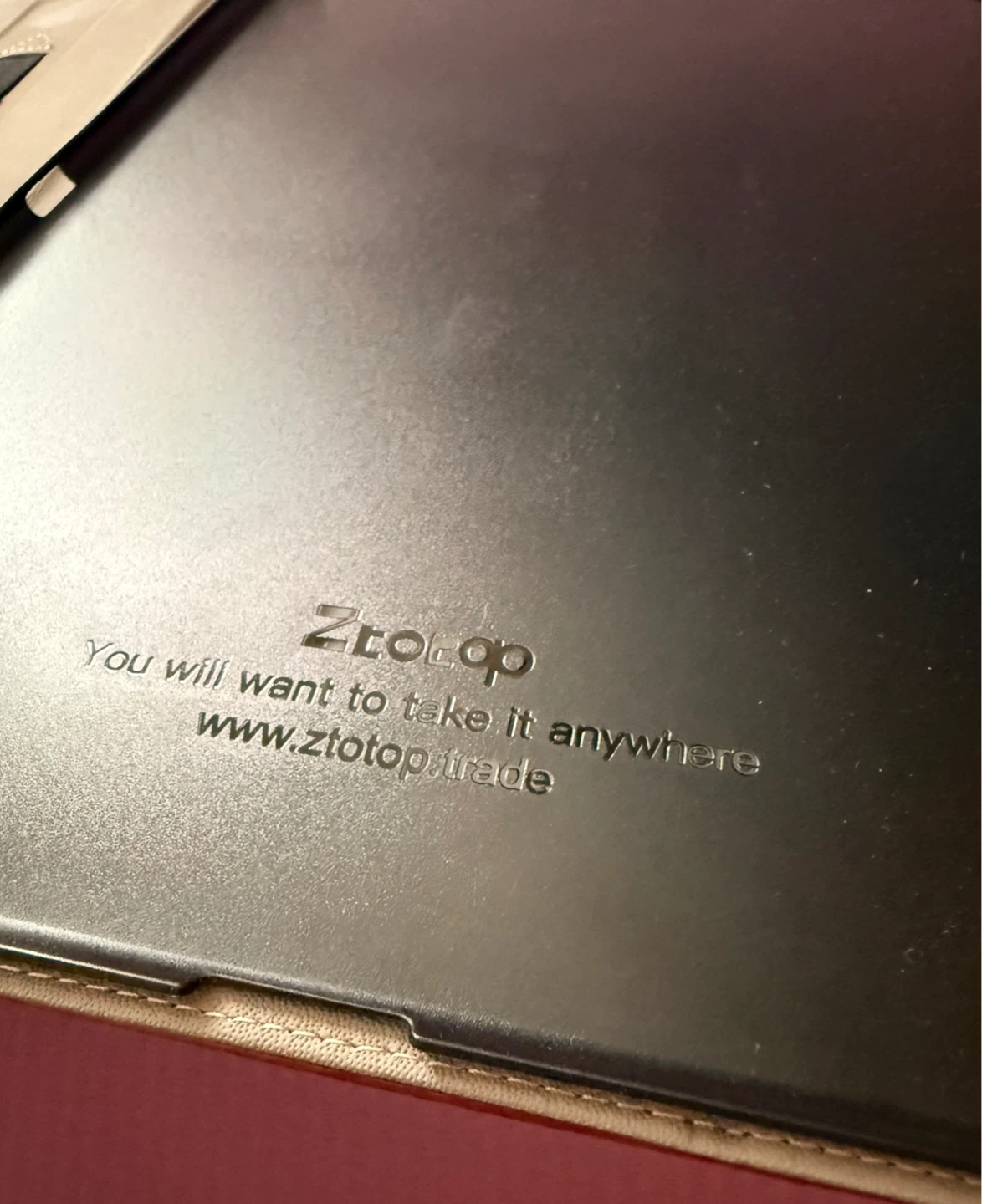 ⚽️Ztotop Brown Leather Tablet Case - photo 5