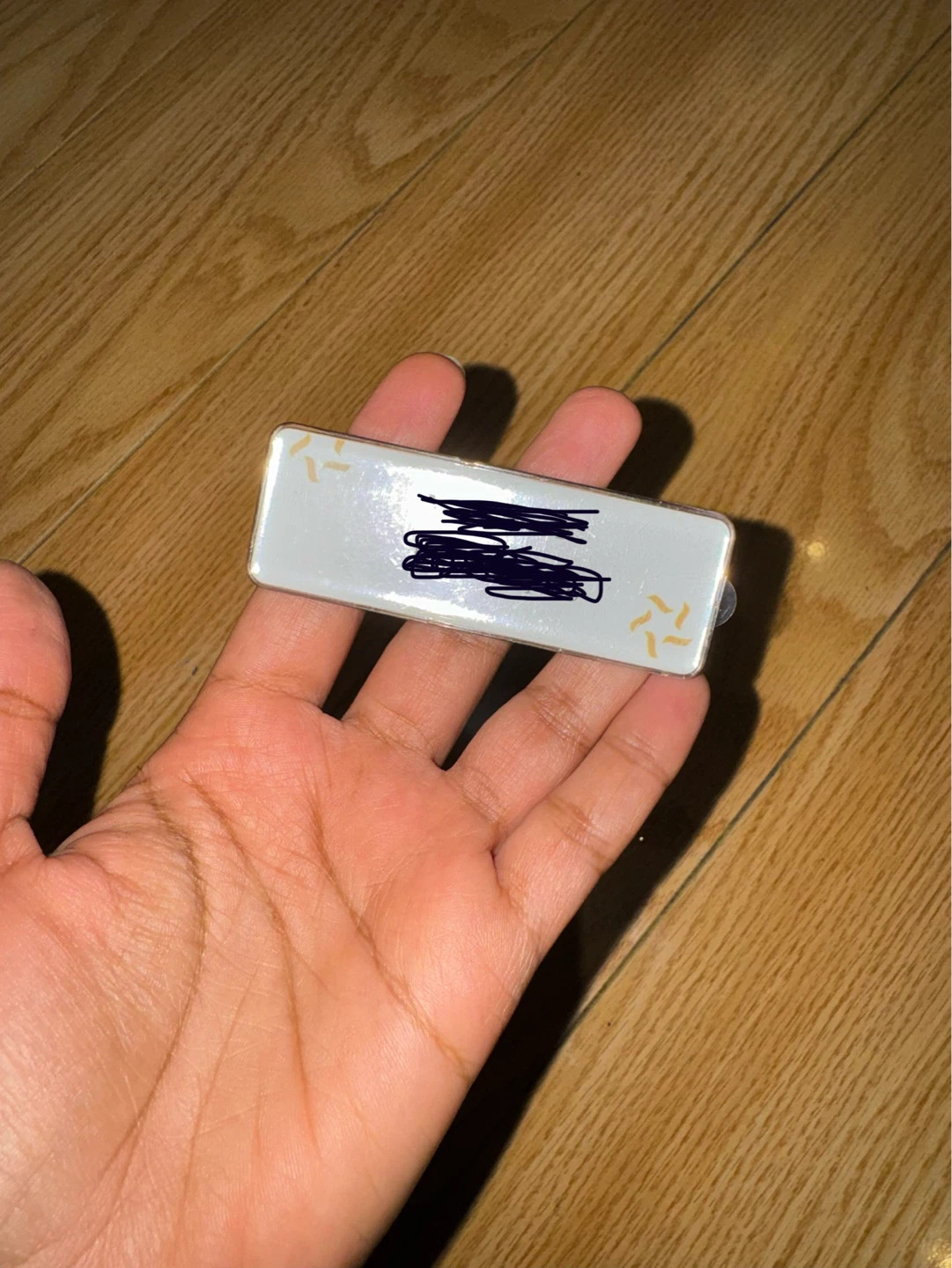 Name tag with magnet - photo 2