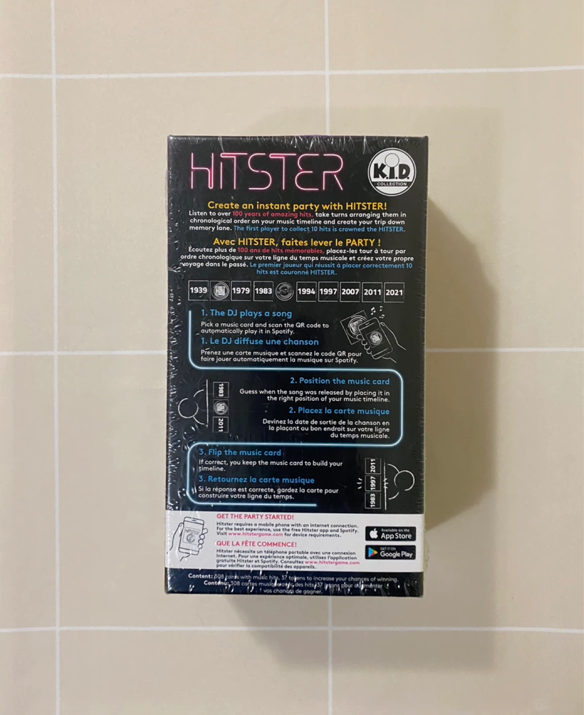 Hitster: The Music Party Game – Brand New, Sealed - photo 2