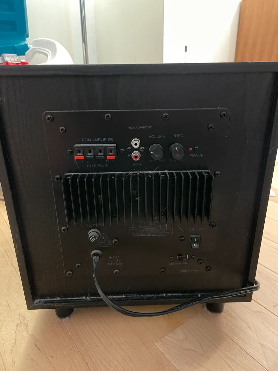 Monoprice Subwoofer (model 108248) - photo 2