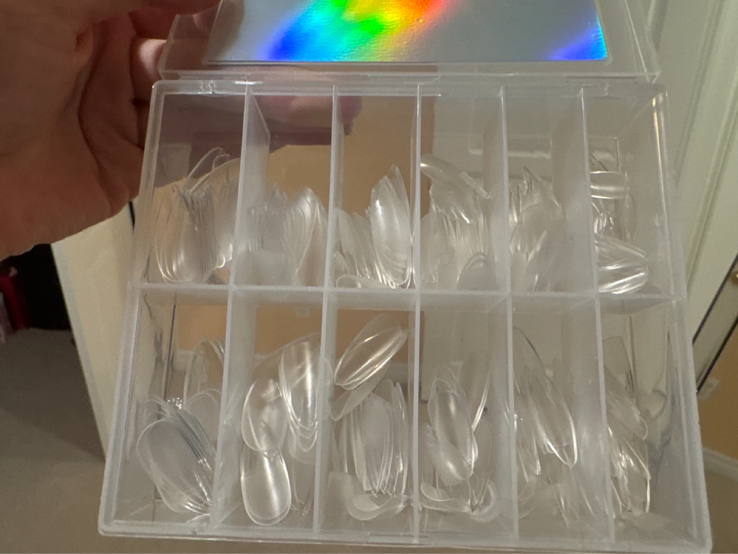 Soft Gel Nail Extension Tips - 240PCS Clear - photo 2
