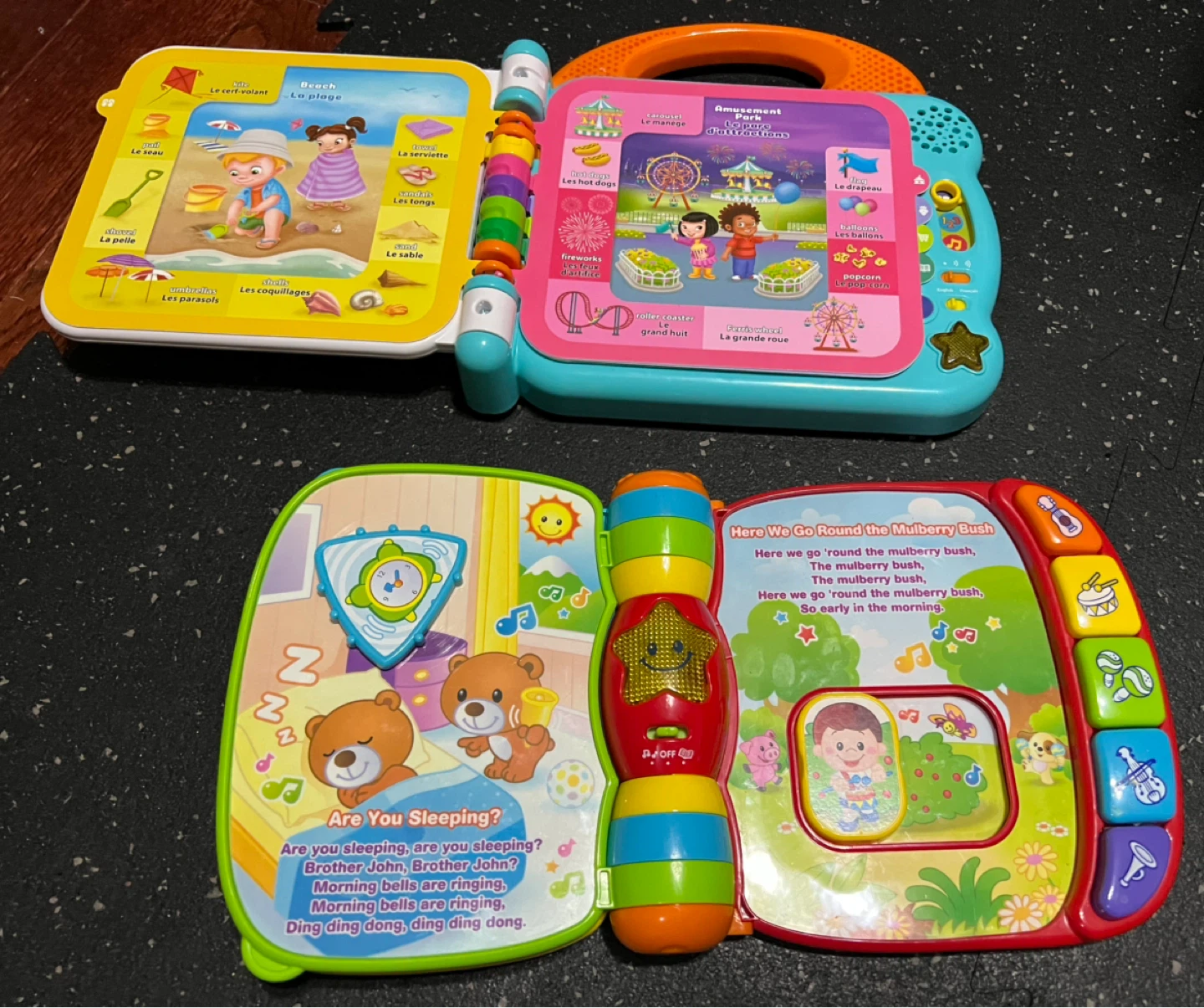 LeapFrog or vtech Learning Books ⚽️