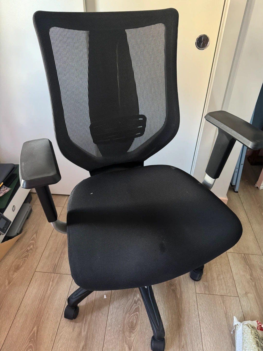 Black Mesh Chair