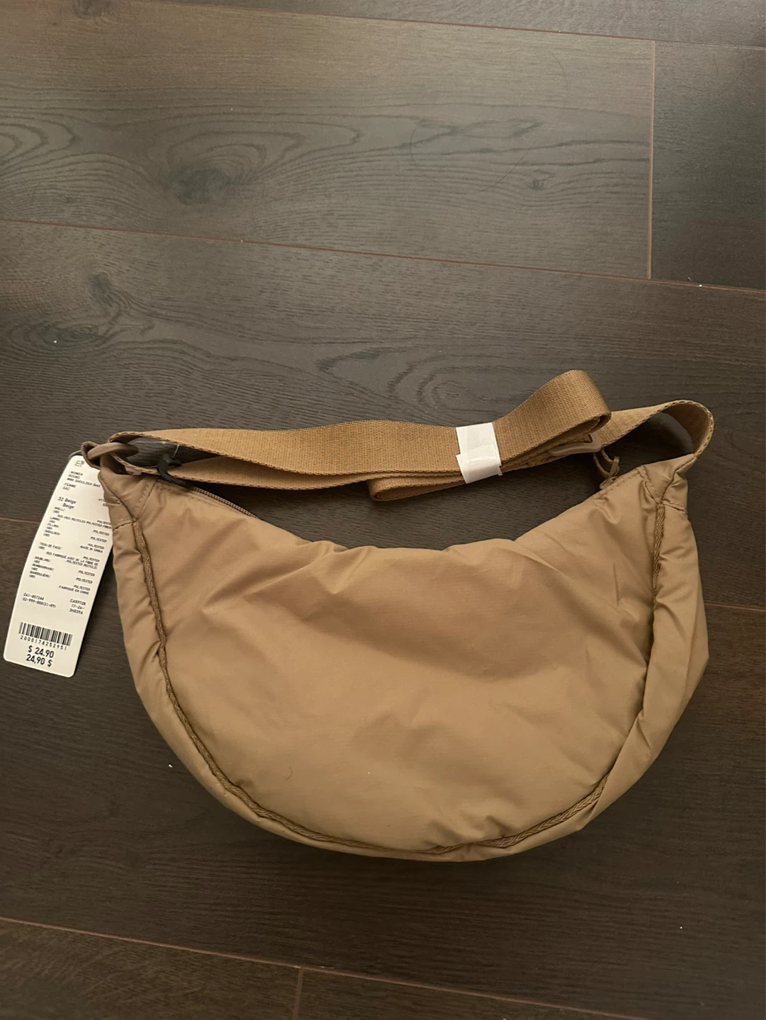 Uniqlo Crossbody Bag - Tan