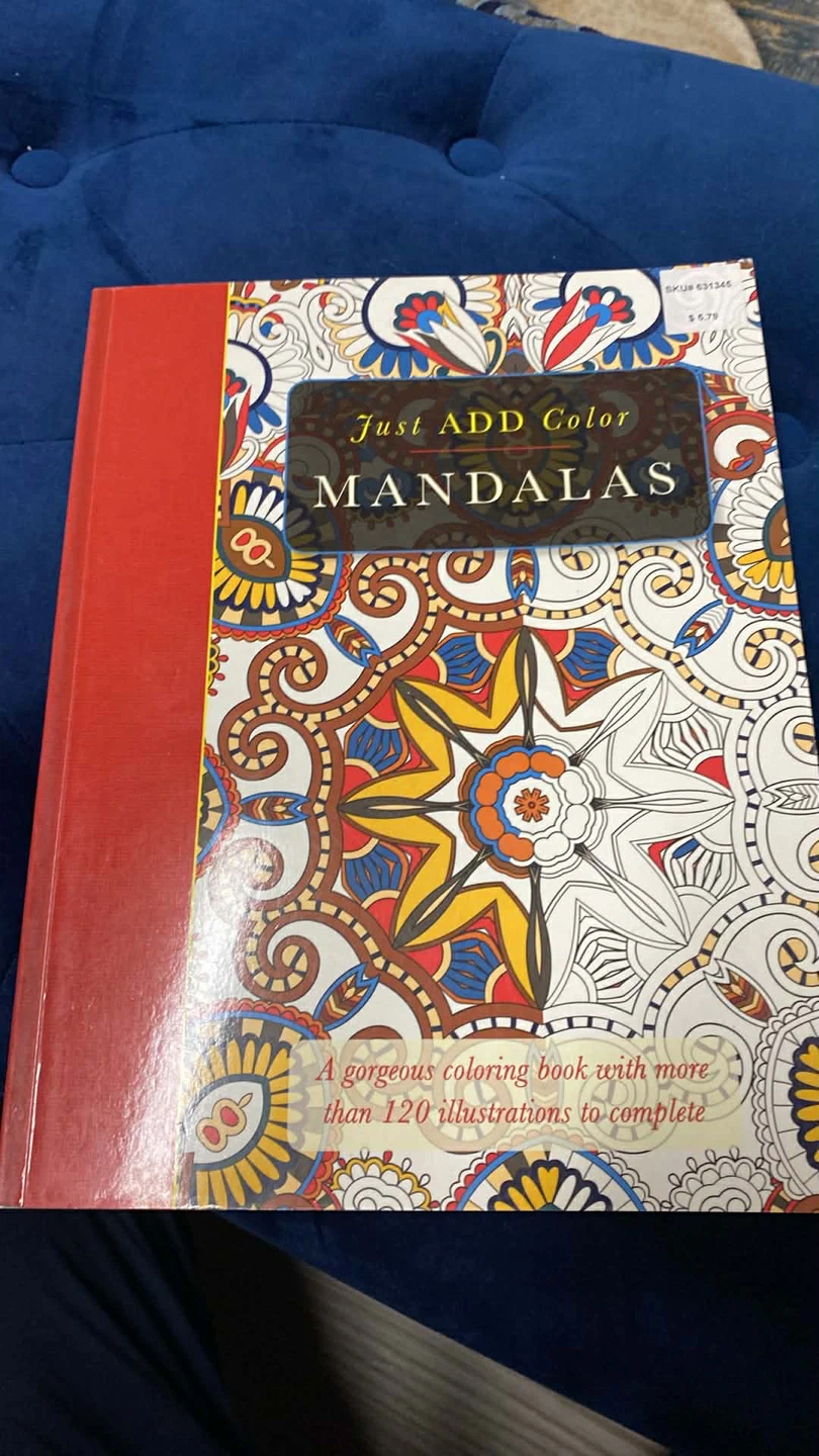 ⚽Mandalas Adult Coloring Book - Brand New Art Therapy Book