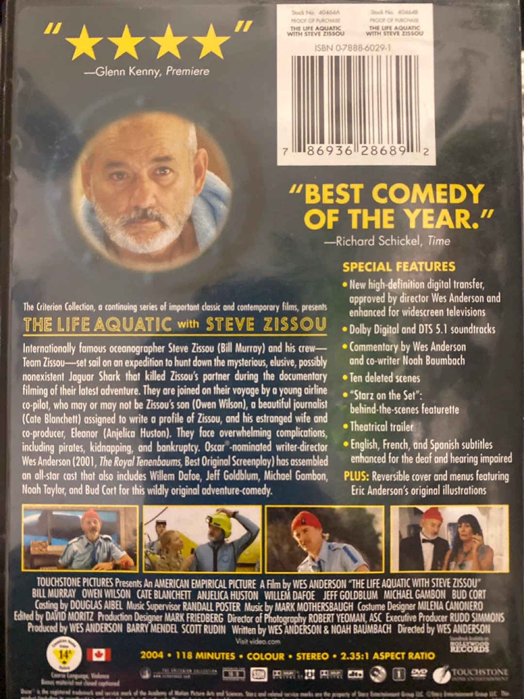 The Life Aquatic with Steve Zissou ⚽️ DVD - photo 2