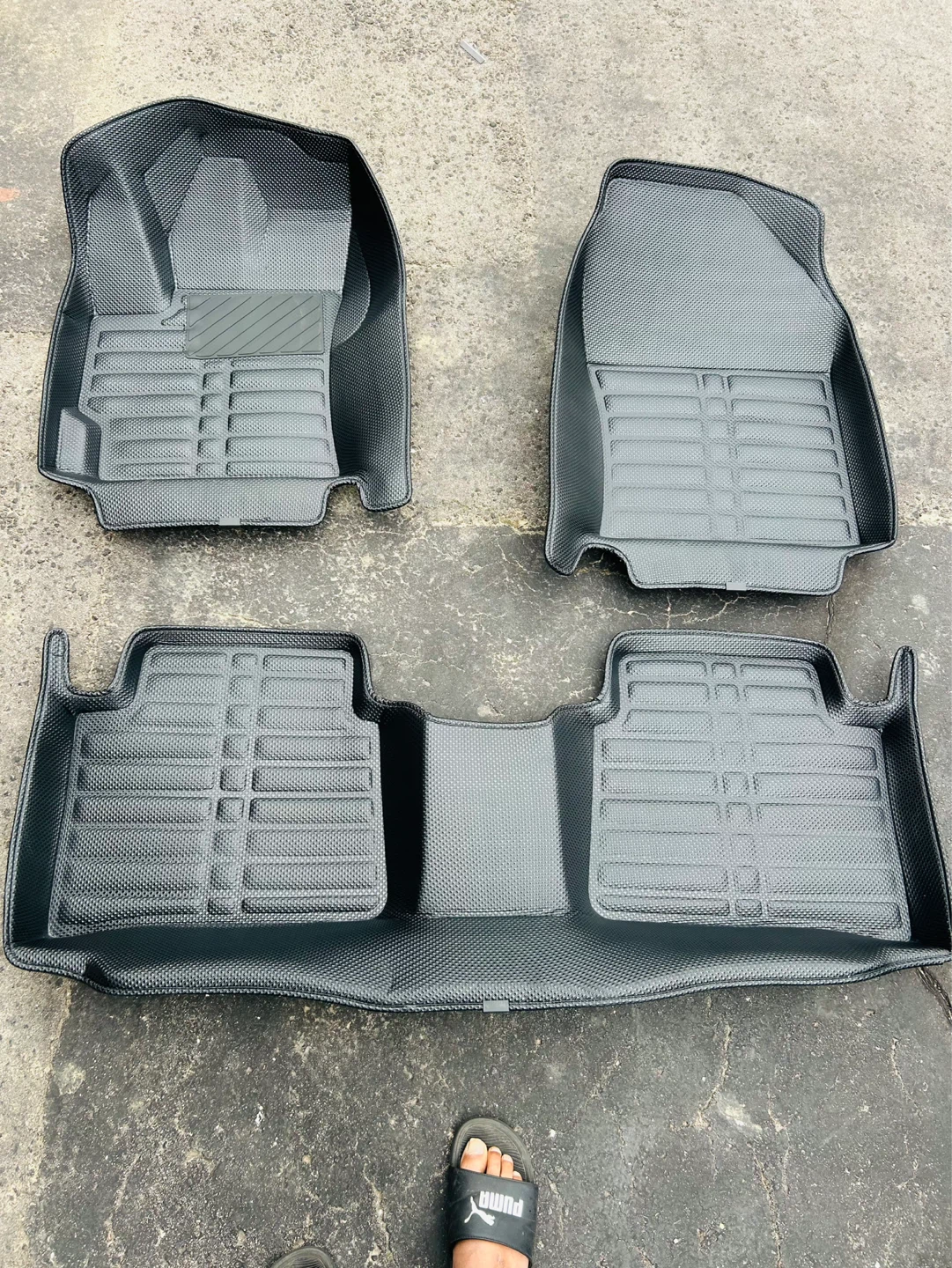 All weather waterproof car mats