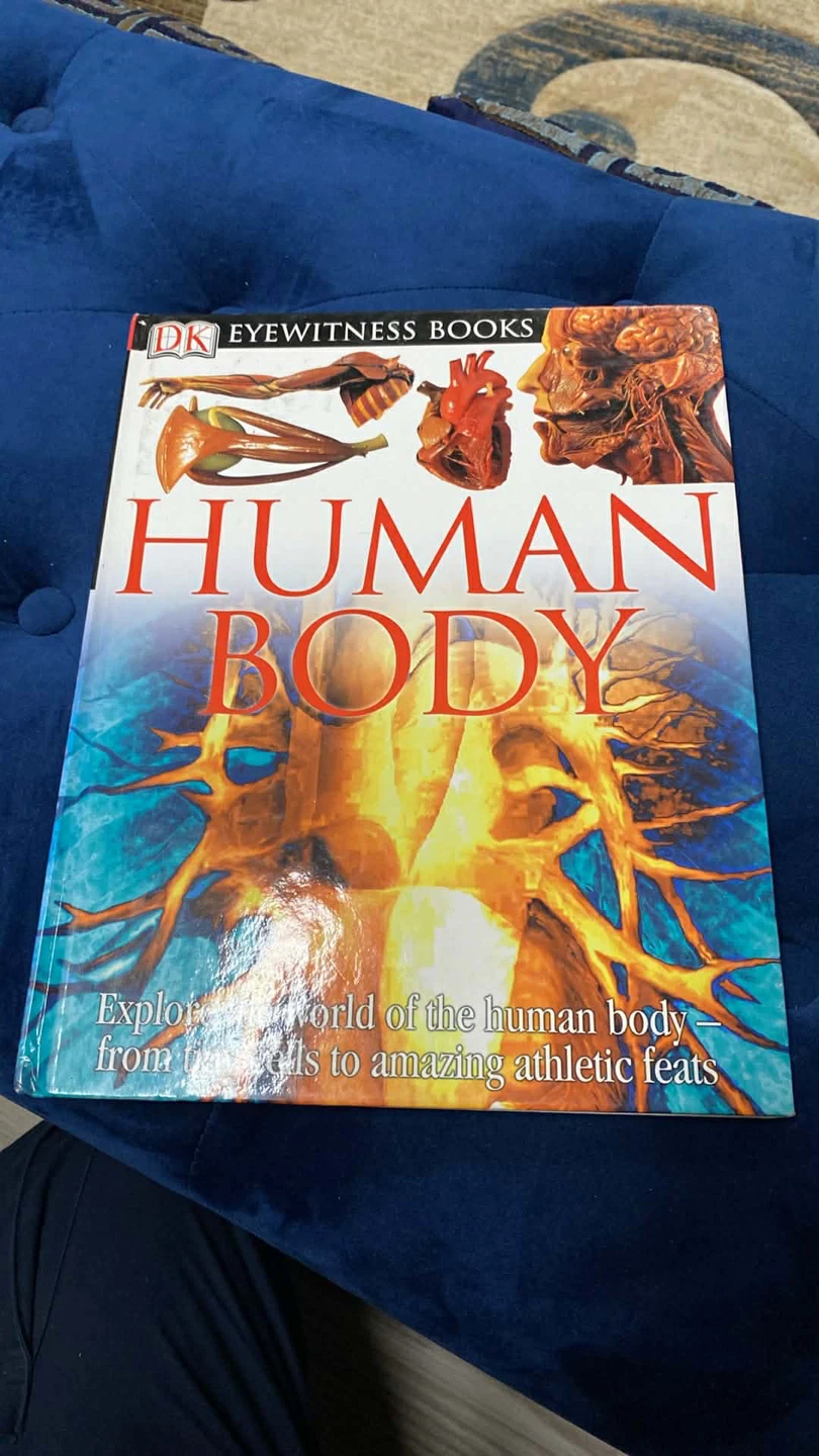 ⚽ Human Body Hardcover - Illustrated Children's Anatomy Guide