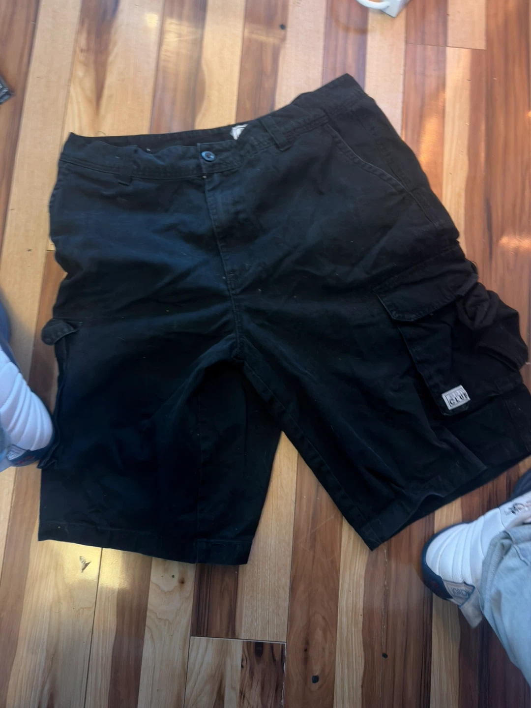 PRO CLUB Black Cargo Shorts Size 38 - photo 5
