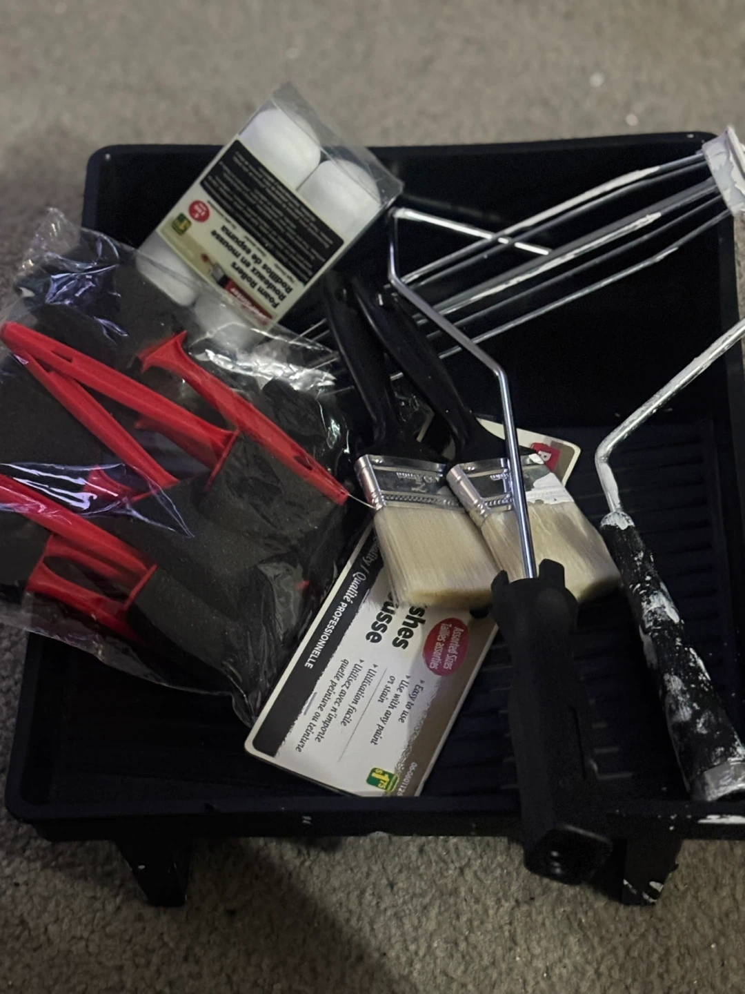 Paint Brush and Roller Set