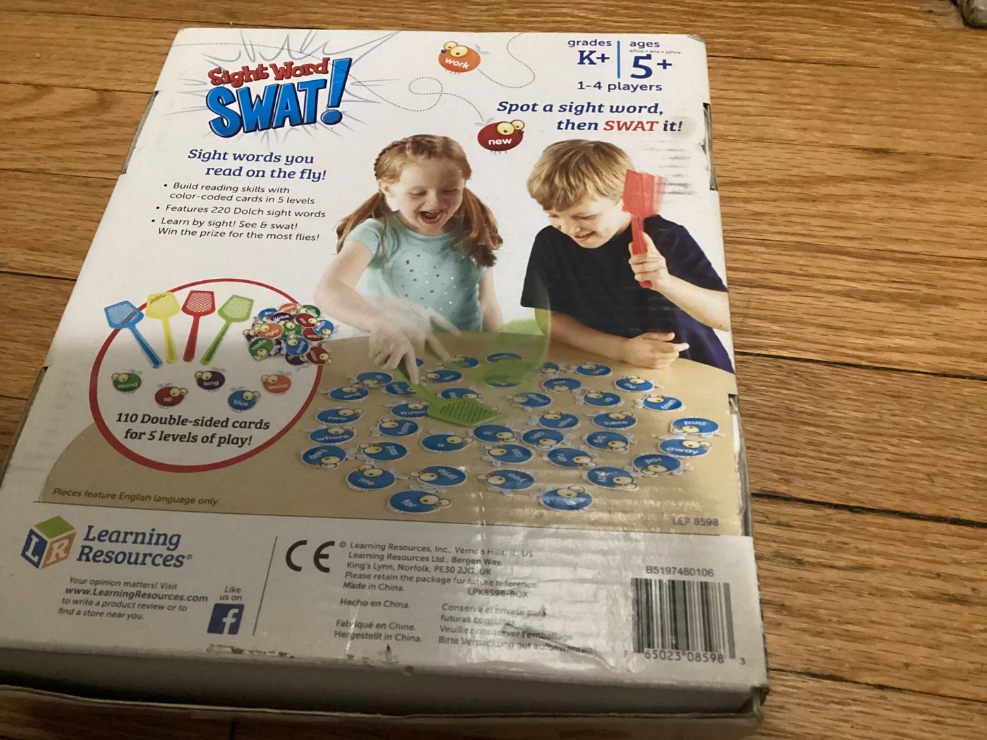 ⚽️ Learning Resources Sight Word SWAT! Game - photo 2
