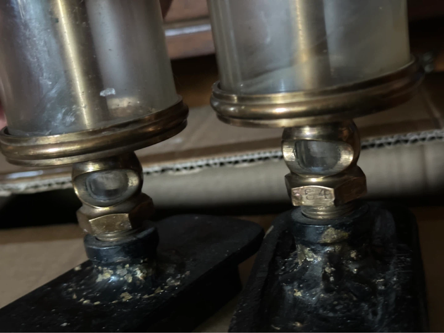 Matching Pair Antique Penberthy No. 5 Oilers - photo 4