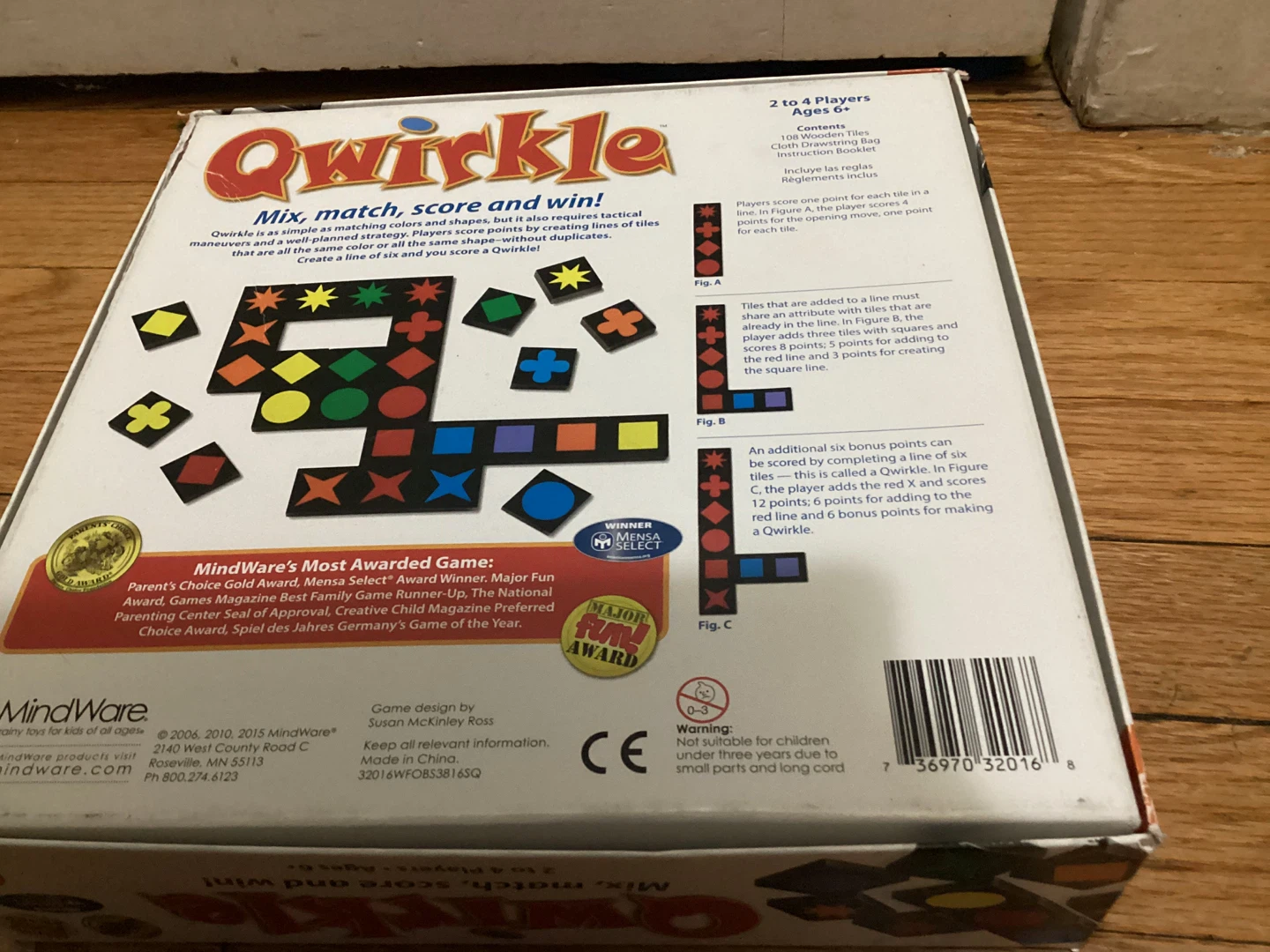 ⚽️Qwirkle Board Game - photo 2