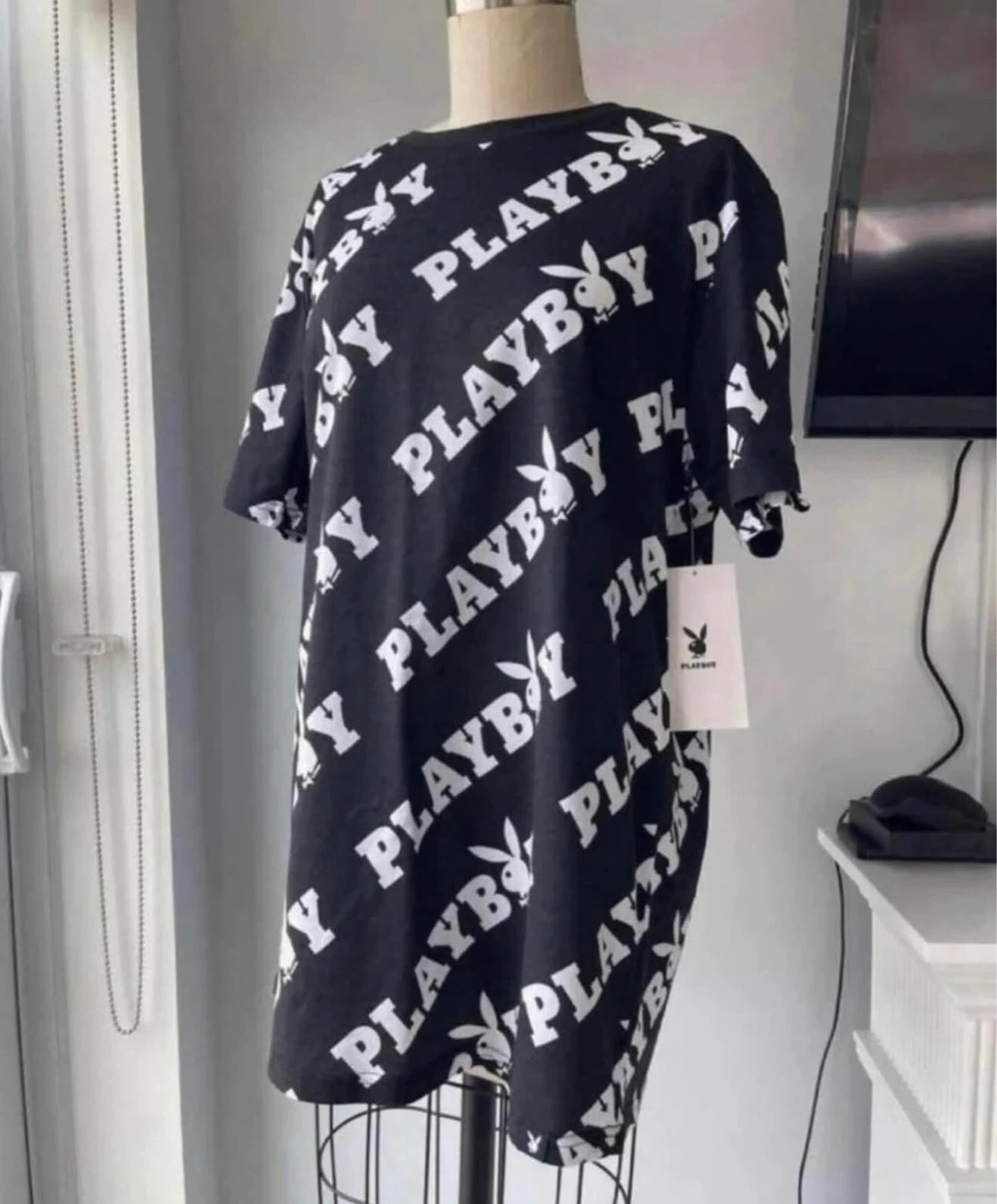 ⚽️New with tags Playboy Tshirt size medium