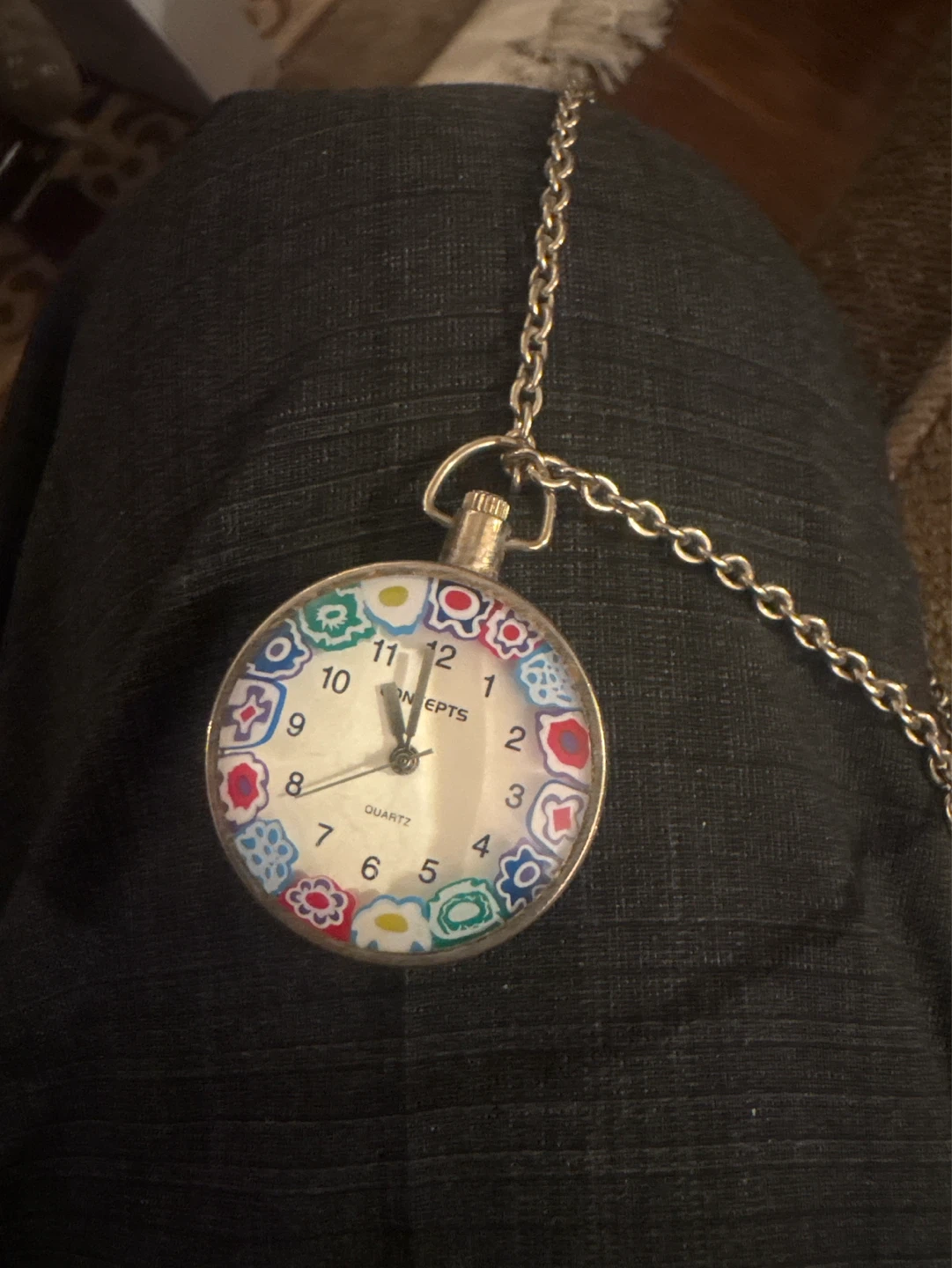 ⚽️Concepts Quartz Pocket Watch Necklace