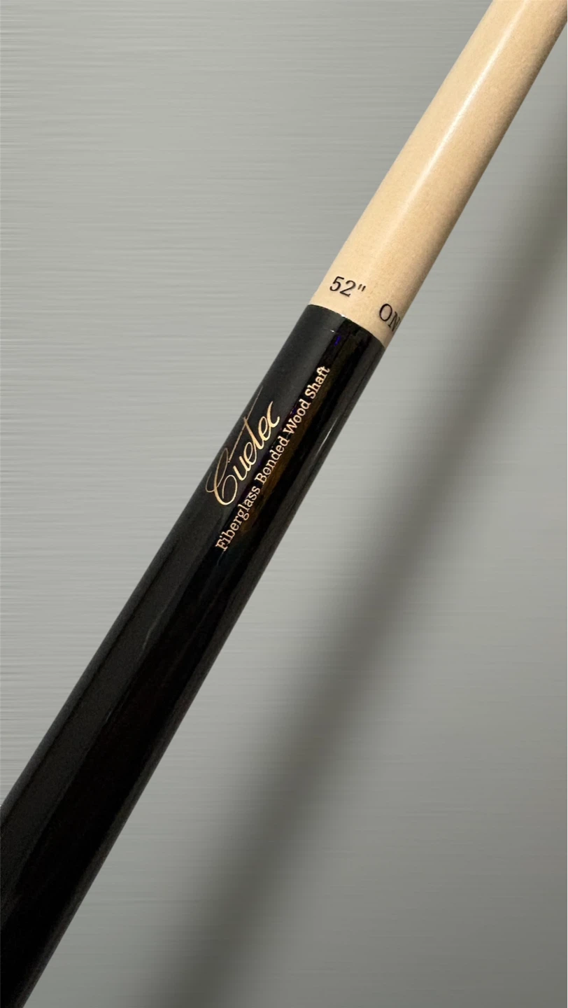 Cueltec 52" Fiberglass Bonded Wood Shaft Pool Cue ⚽️