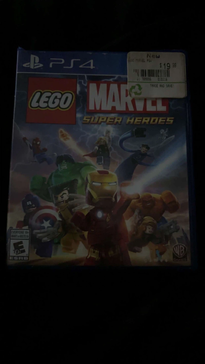LEGO Marvel Super Heroes PS4 Video Game