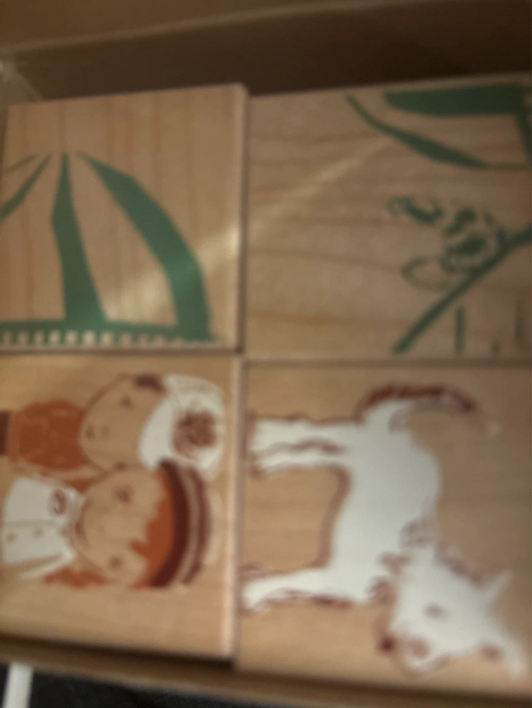 ⚽️Wooden block  Set 9pc