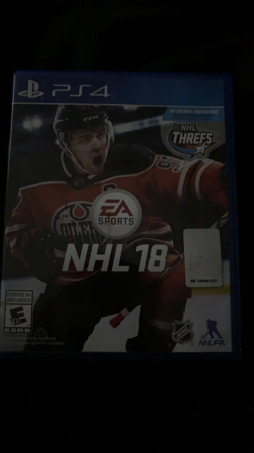 NHL 18 PS4 Video Game