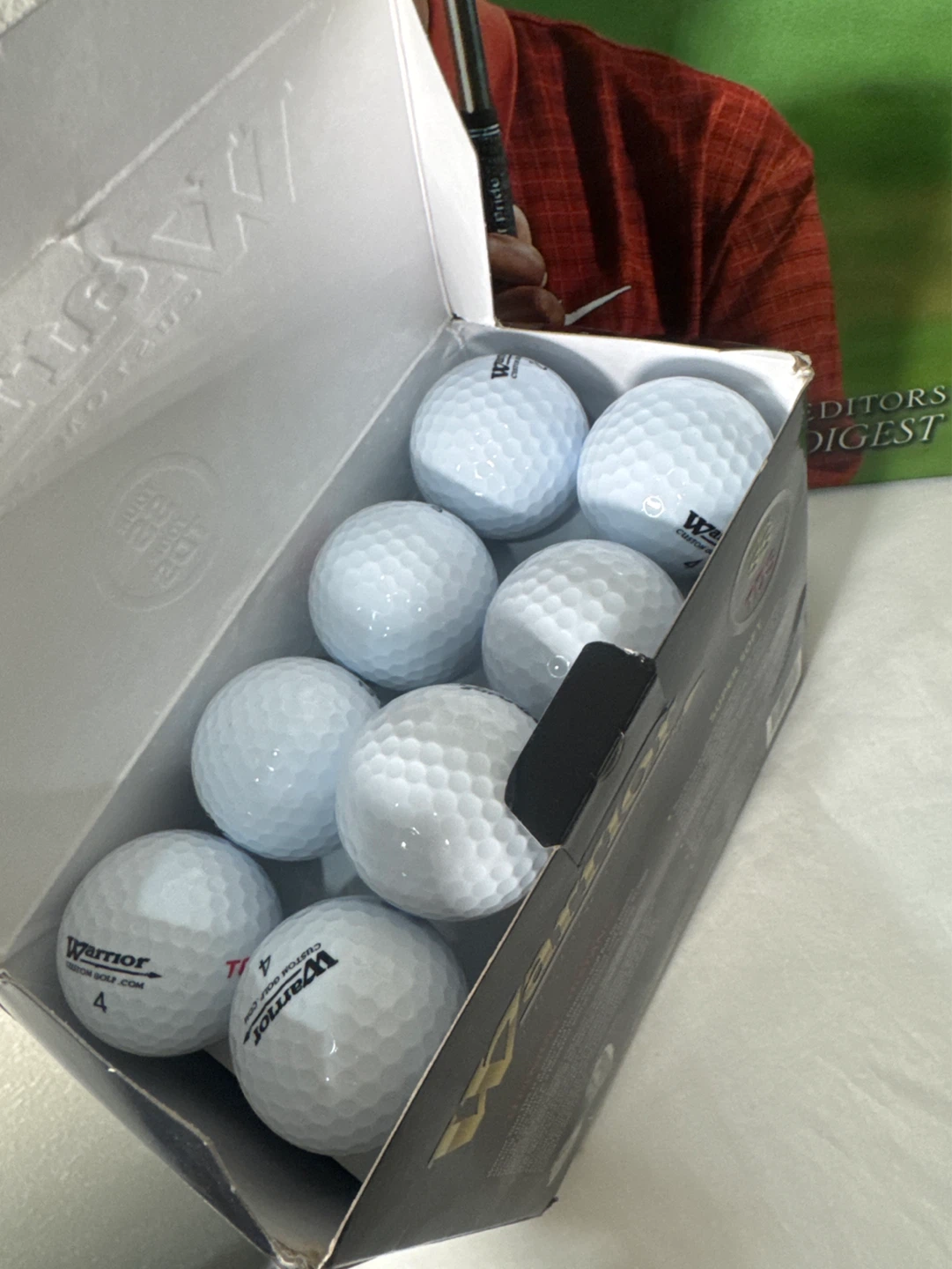 Warrior Custom Golf Balls - Super Soft Feel, Titanium Distance - photo 3