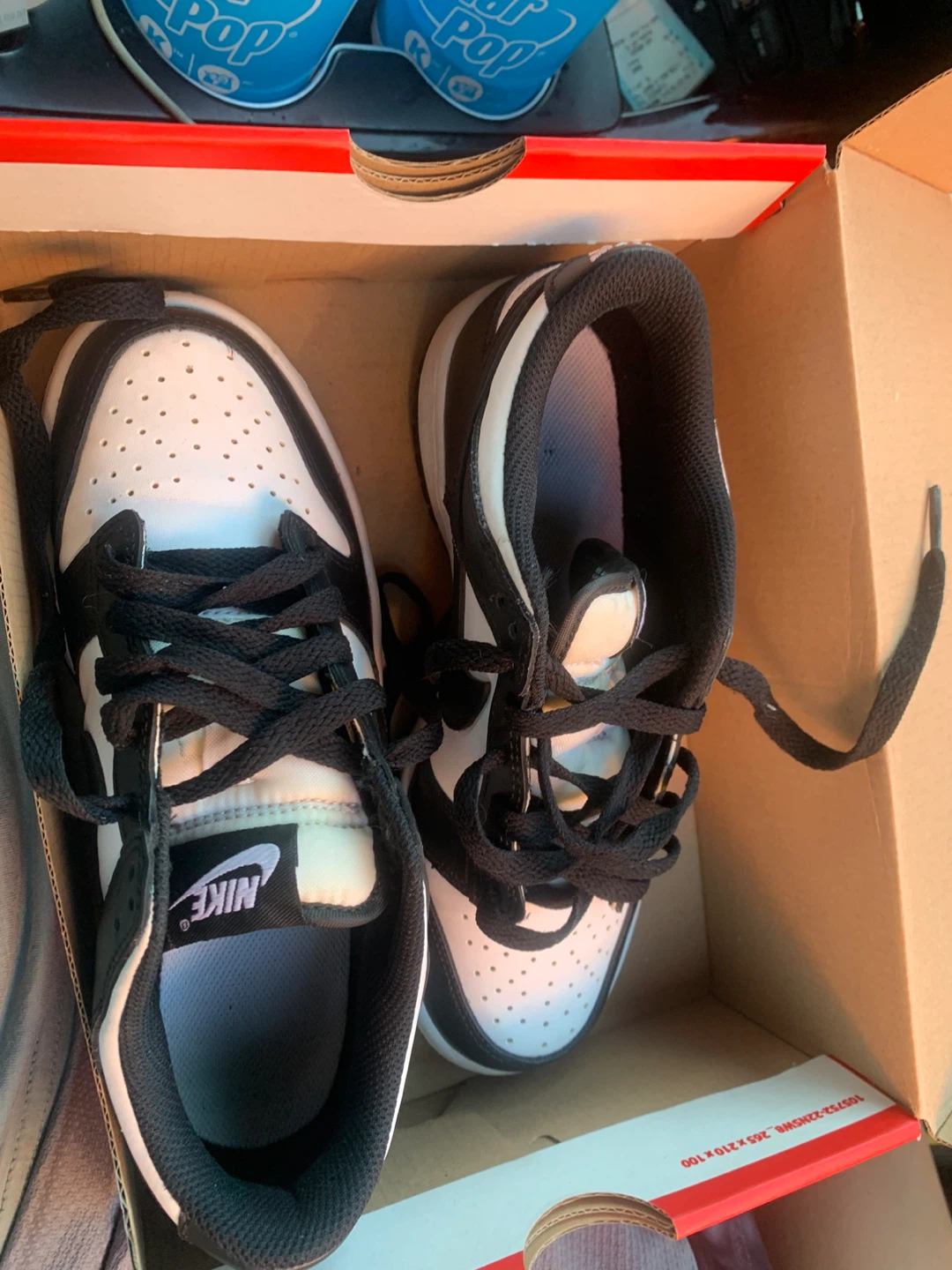 Nike Dunk Low TD Black White - photo 3