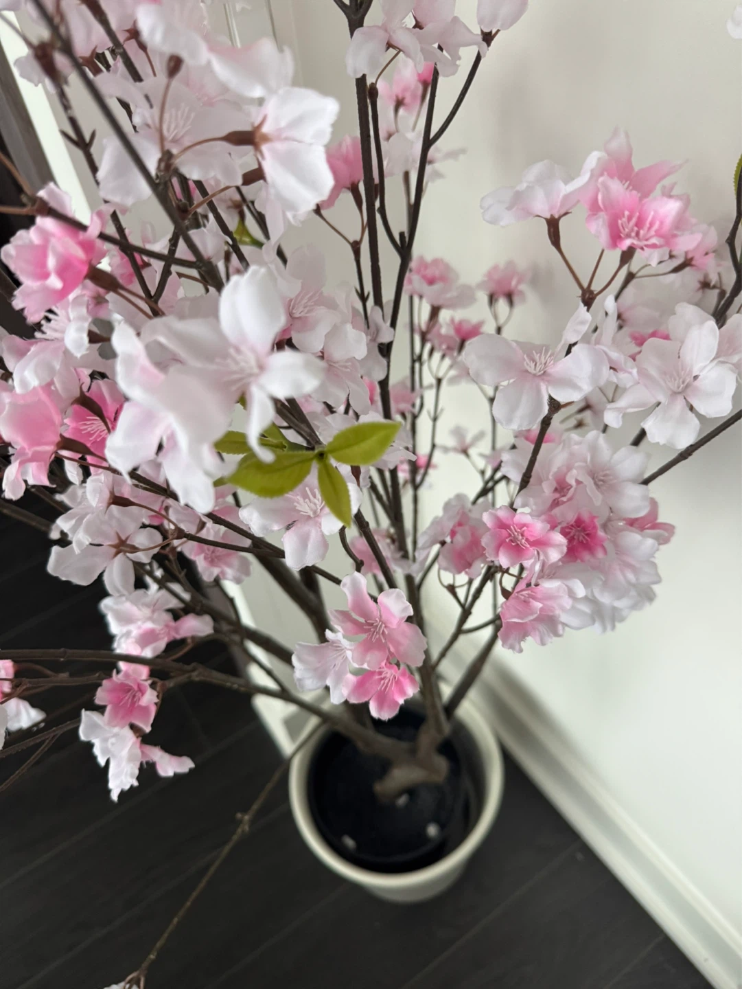 Artificial Cherry Blossom Tree in Pot - photo 2
