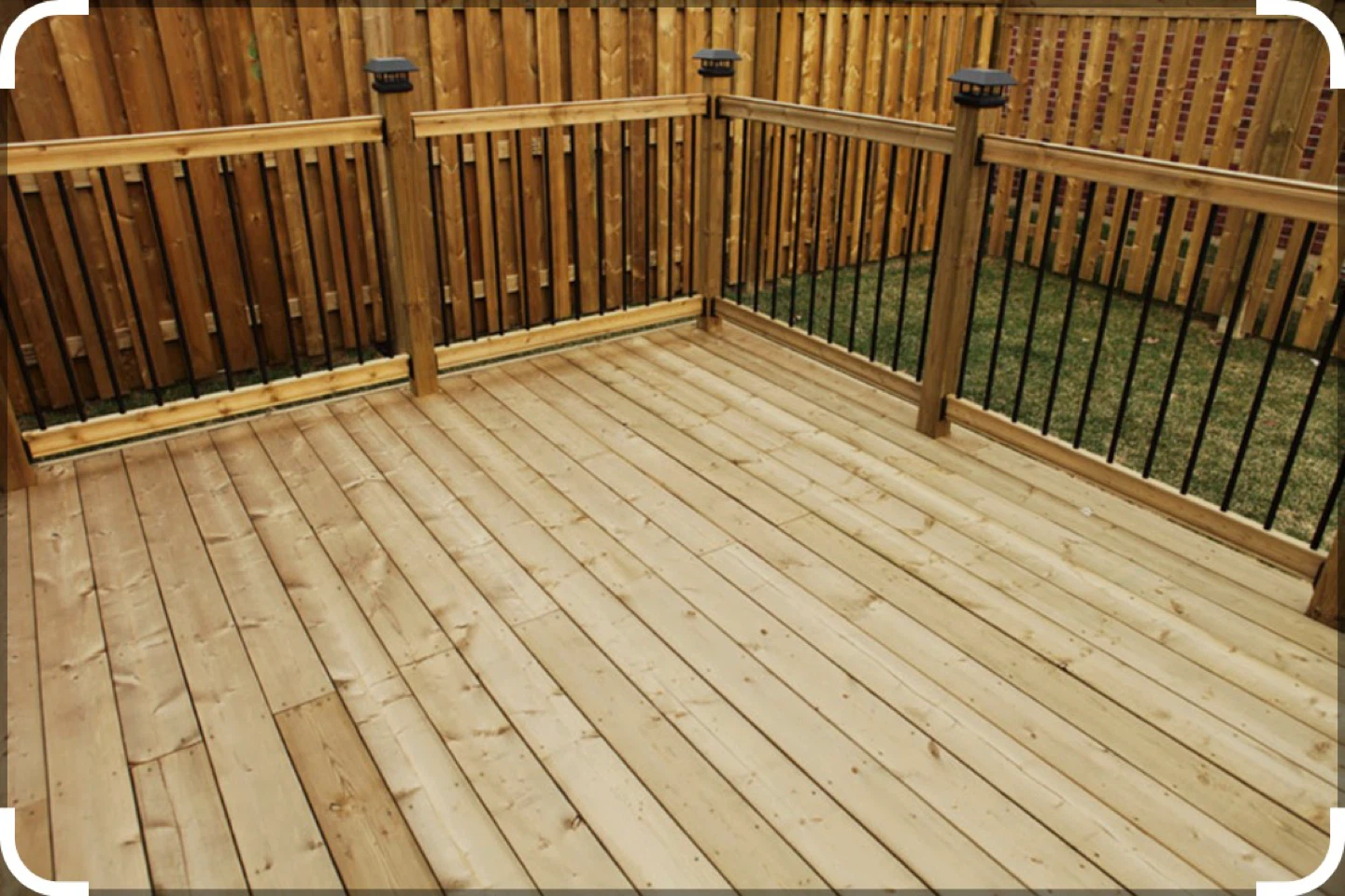 Wooden Deck & fence