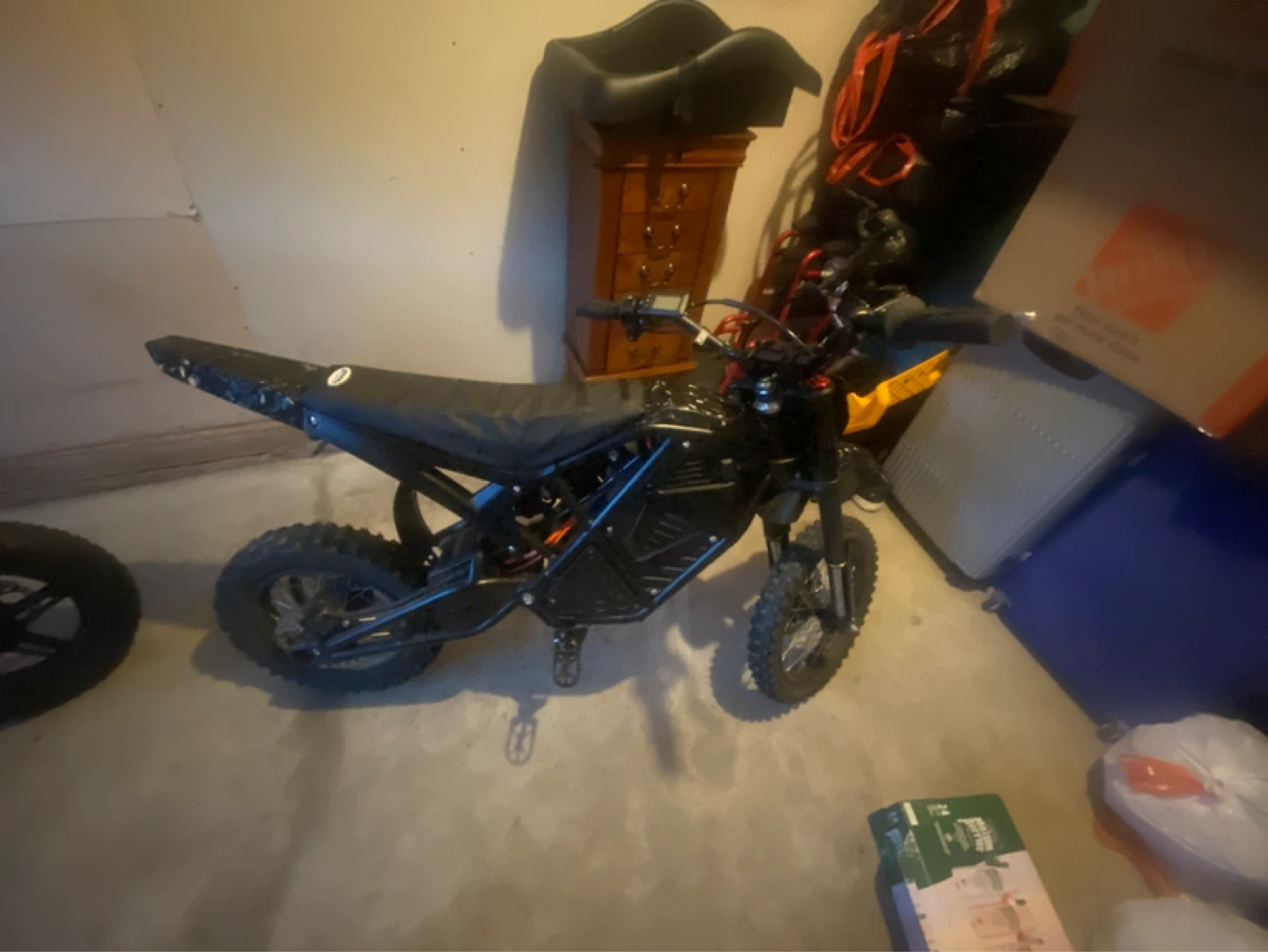 Electric dirt bike