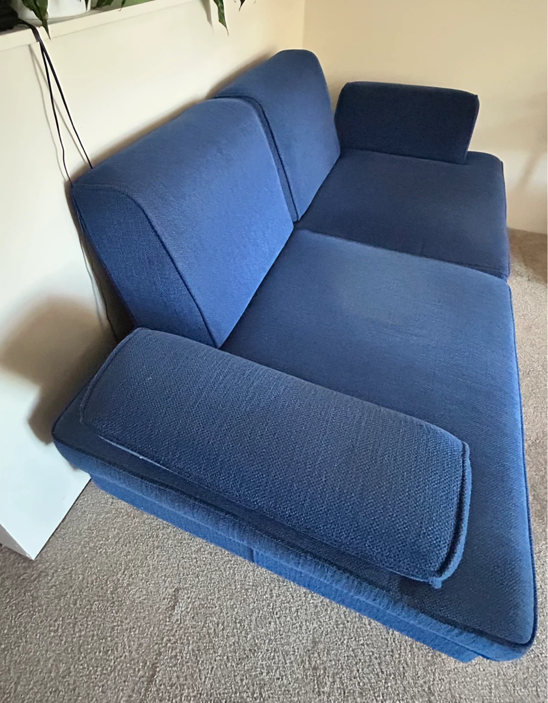 Shermag Caméléon Blue Sofa - photo 2