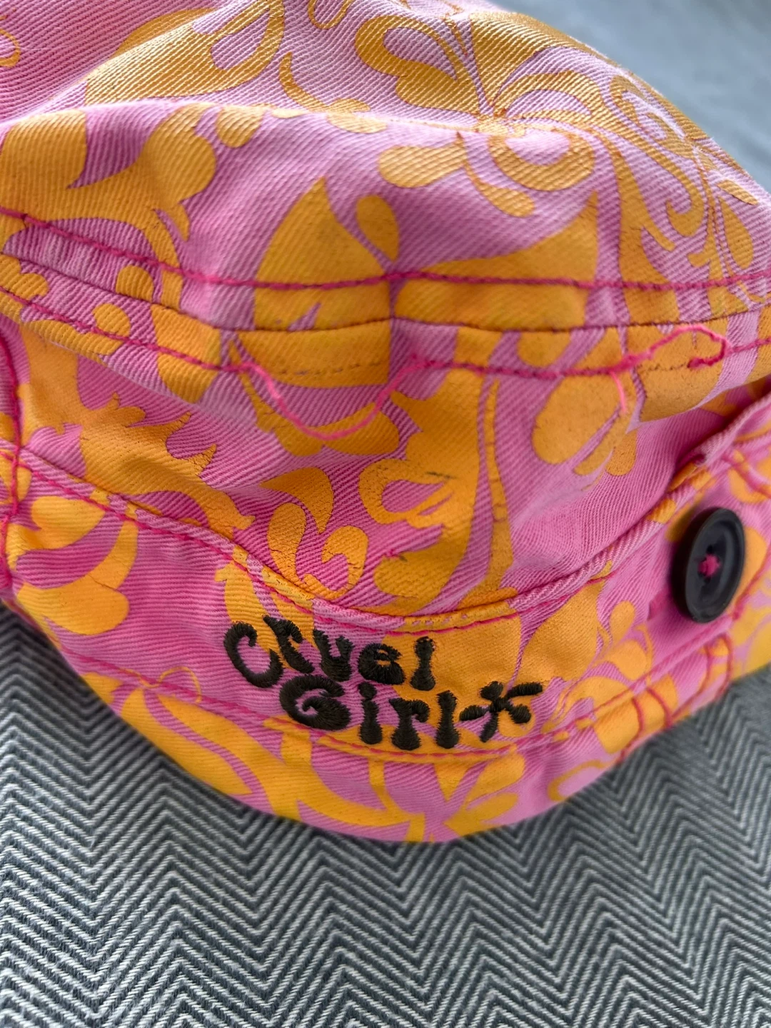 ⚽️ Lot of 2 Girls' Sun Hats – Baseball Cap & Cadet Hat - photo 5