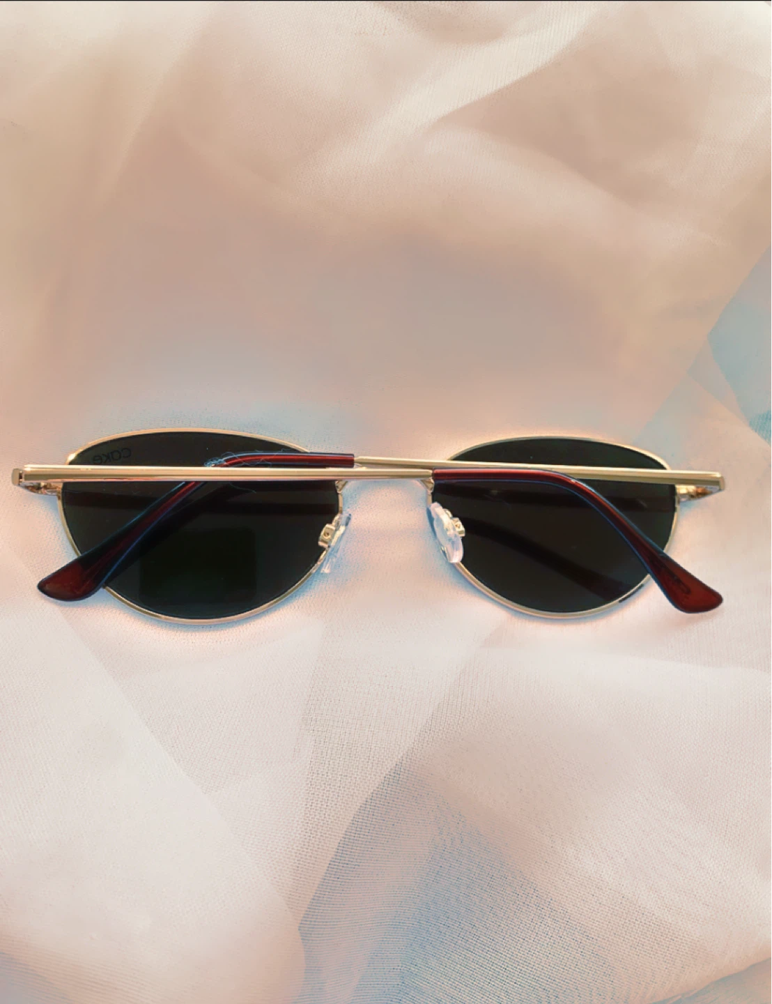 ✨ CAKE Eyewear Gold Oval Sunglasses - New! ⚽️✨ - photo 4