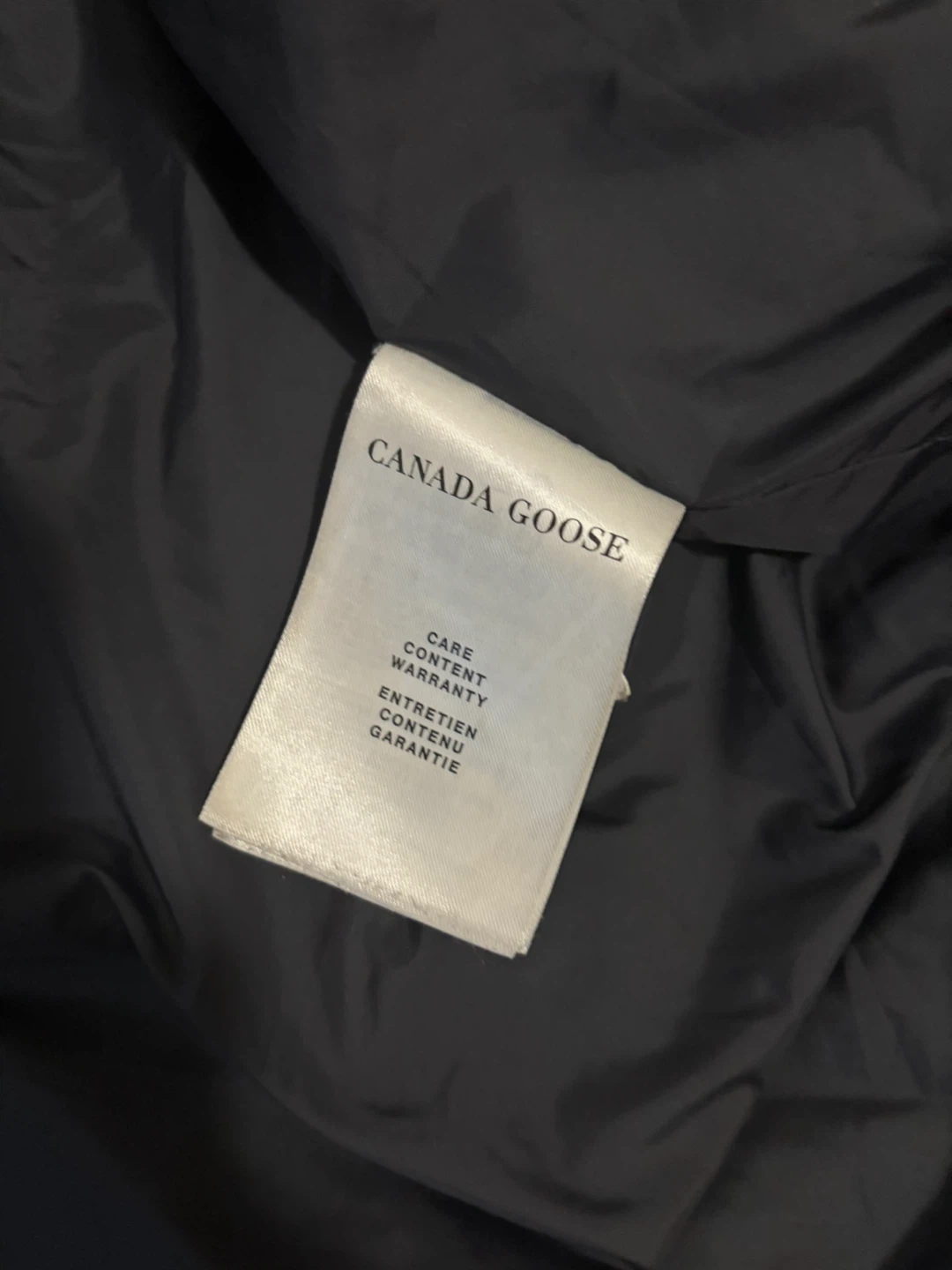 Canada Goose Black Down Parka Jacket - photo 4