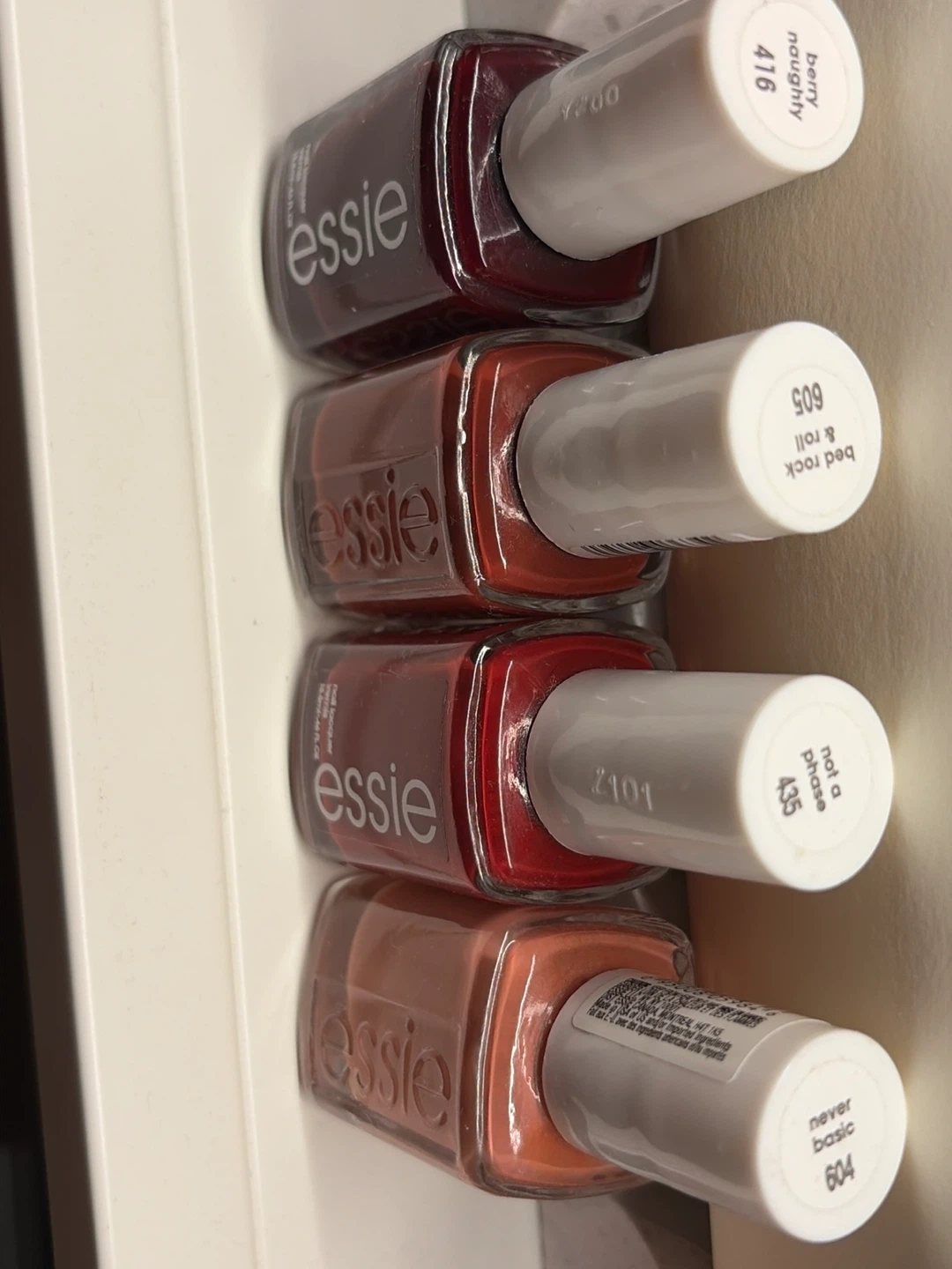 🧡 Essie Nail polish collection SET OF FOUR Pinks and Reds - photo 2
