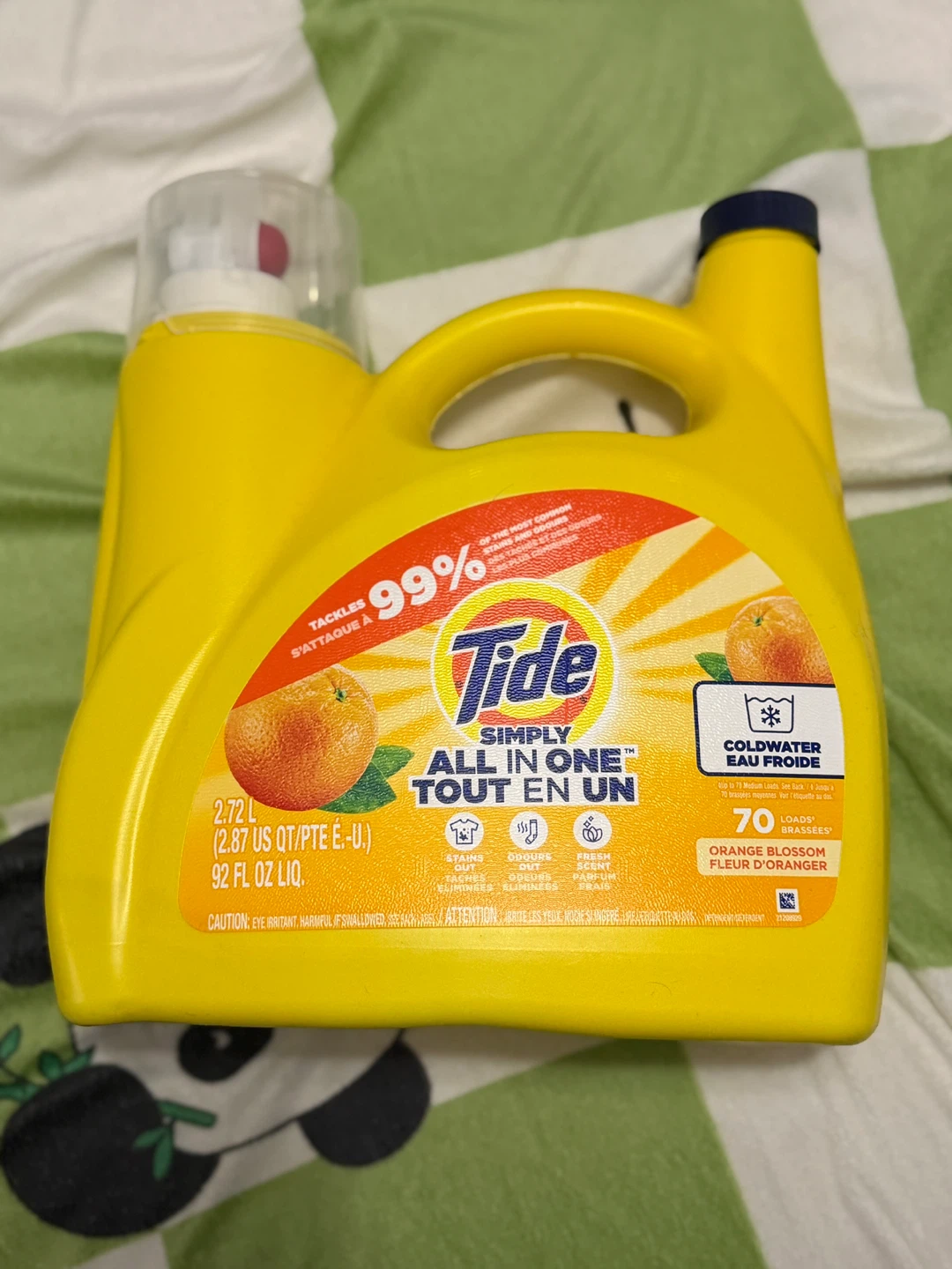 Tide Simply Liquid Laundry Detergent 2.72 L⚽️