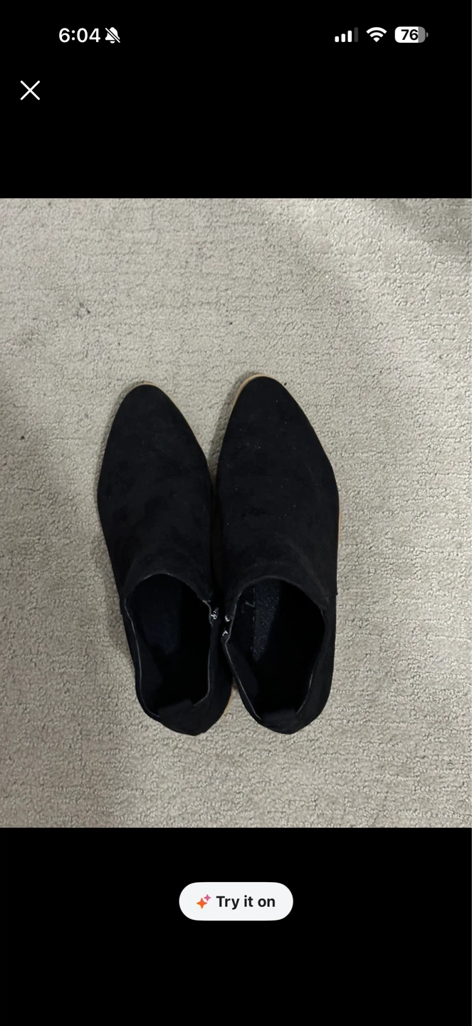 Black Ankle Boots⚽️