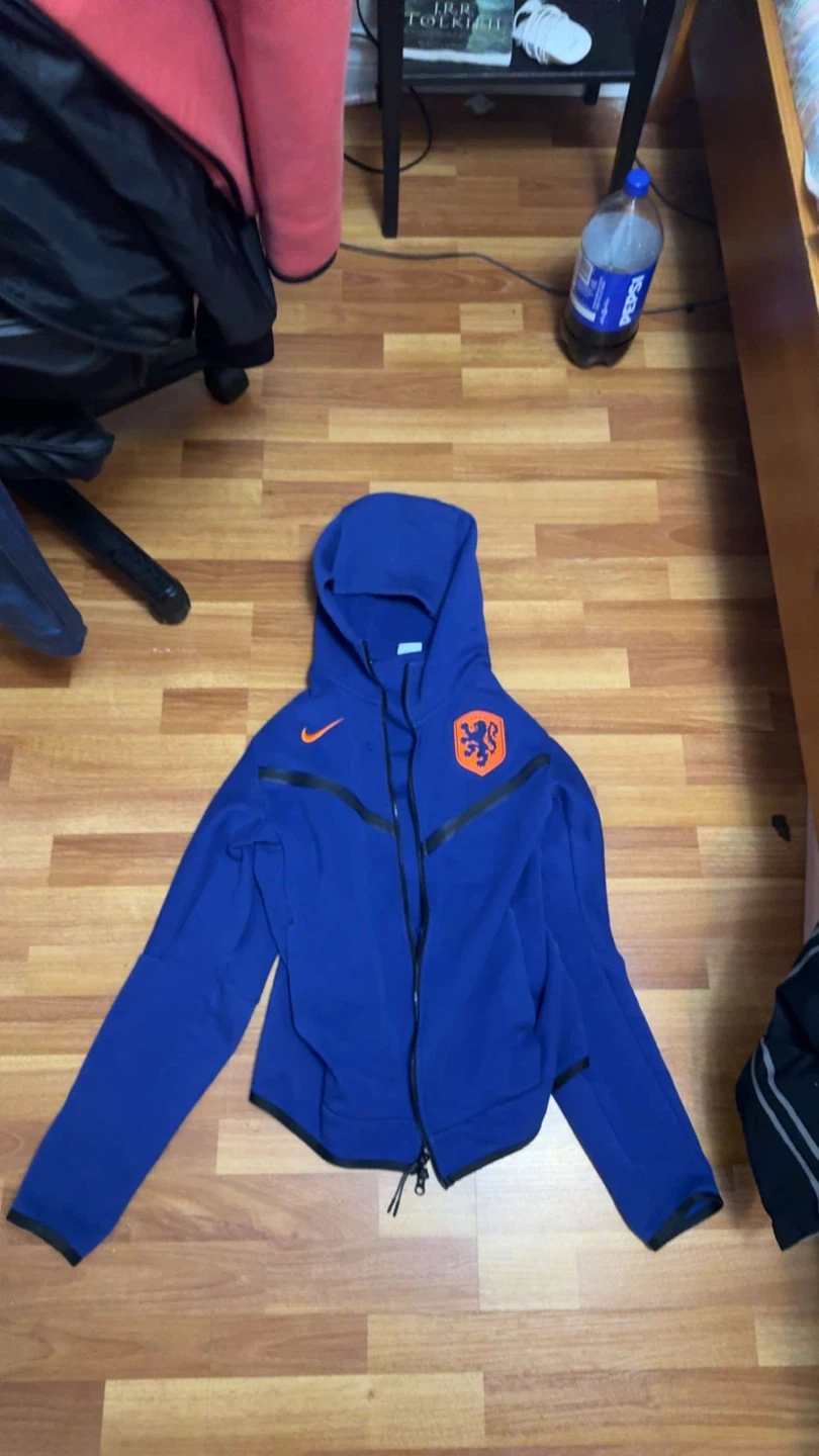 Nike Netherlands National Football Team Track Pants Royal Blue - photo 2
