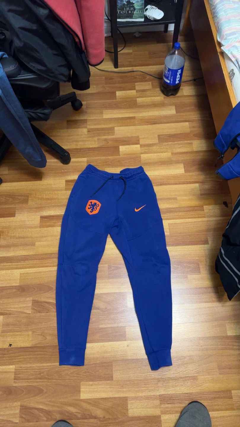 Nike Netherlands National Football Team Track Pants Royal Blue