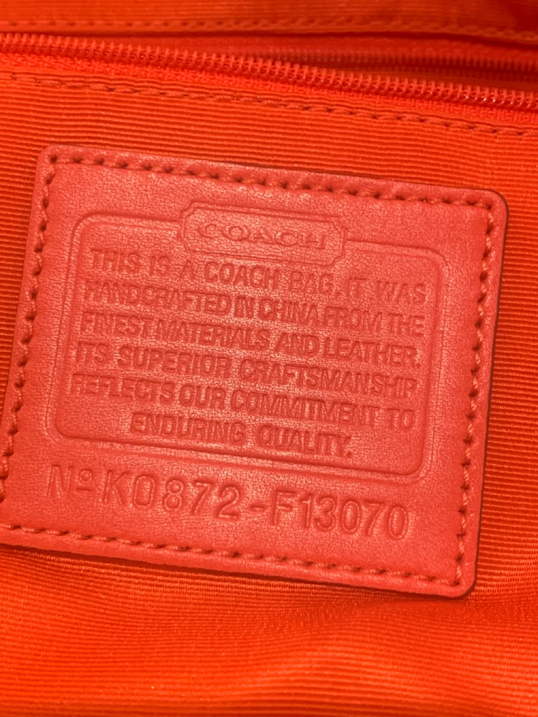 🌺 Coach Turnlock Hampton Signature & Leather Shoulder Bag 🌺 - photo 5