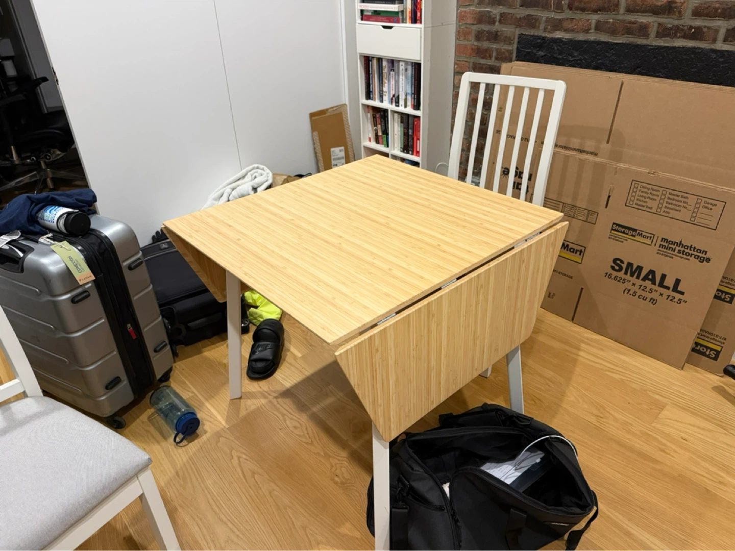 Drop Leaf Dining Table and Chair Set - photo 3