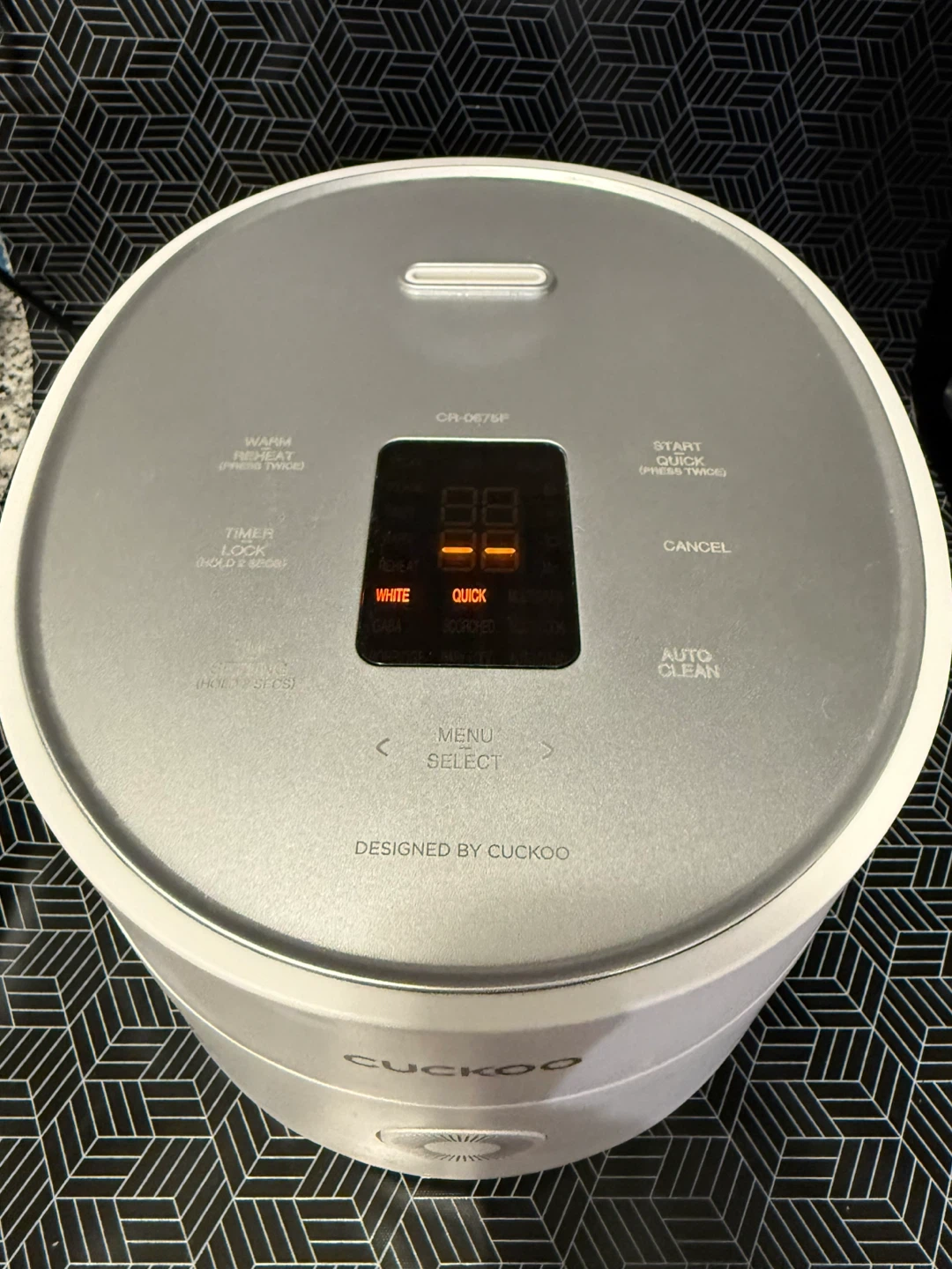 Cuckoo Rice Cooker CR-0675F
