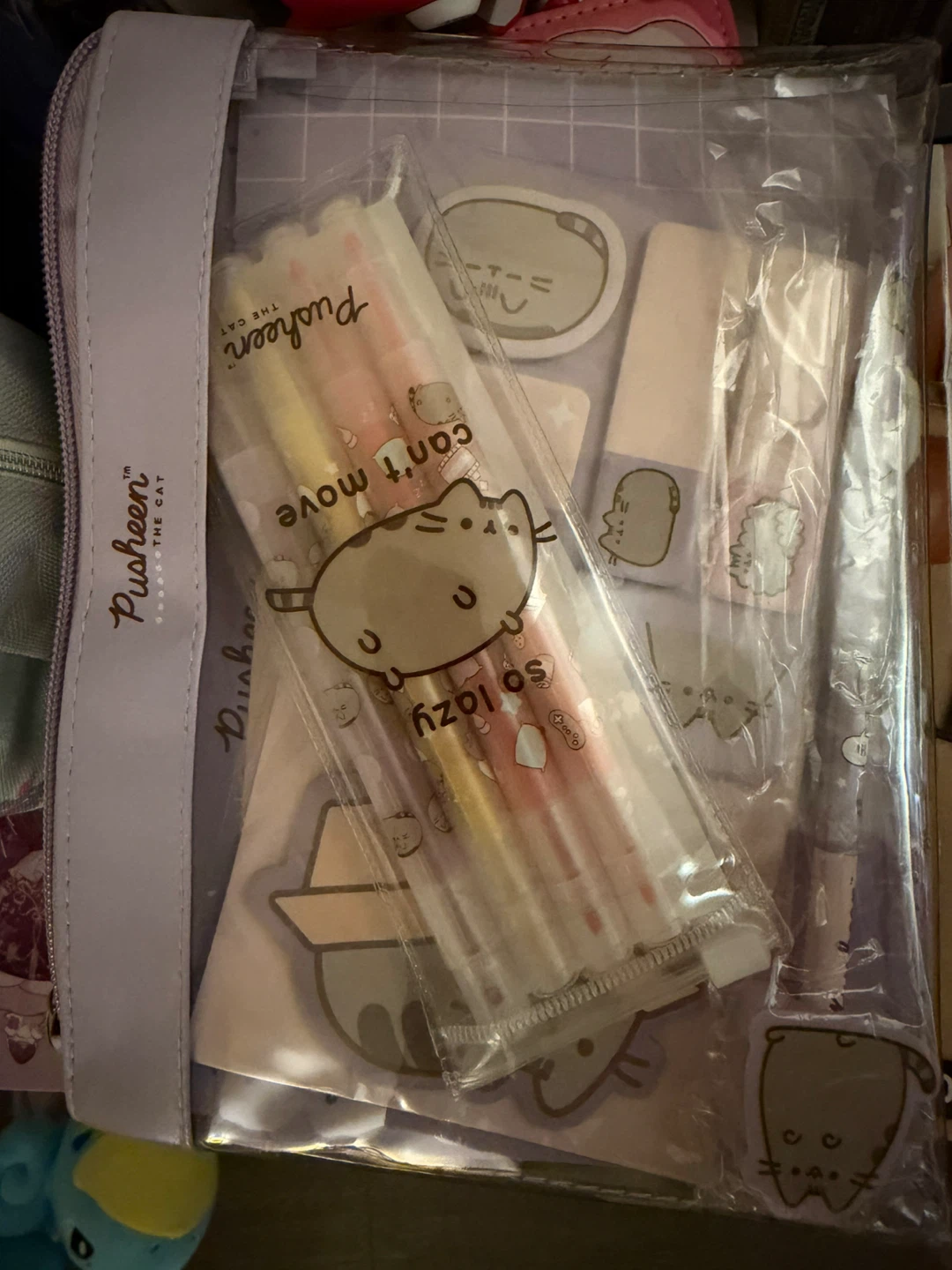 Pusheen stationery set