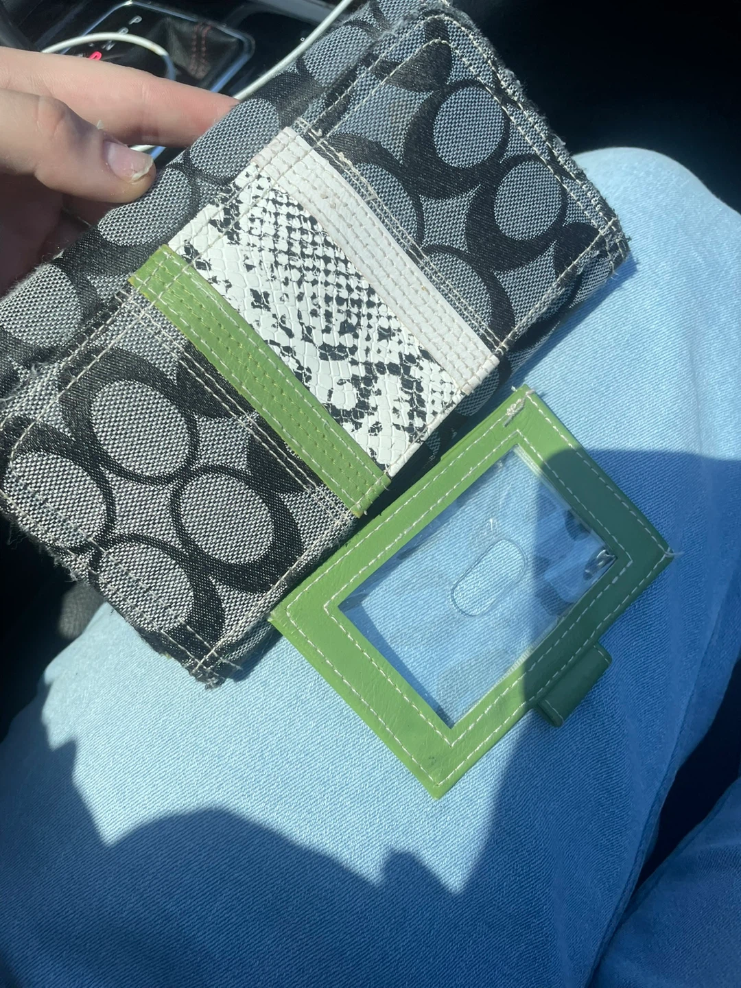 Coach Wallet with Calculator